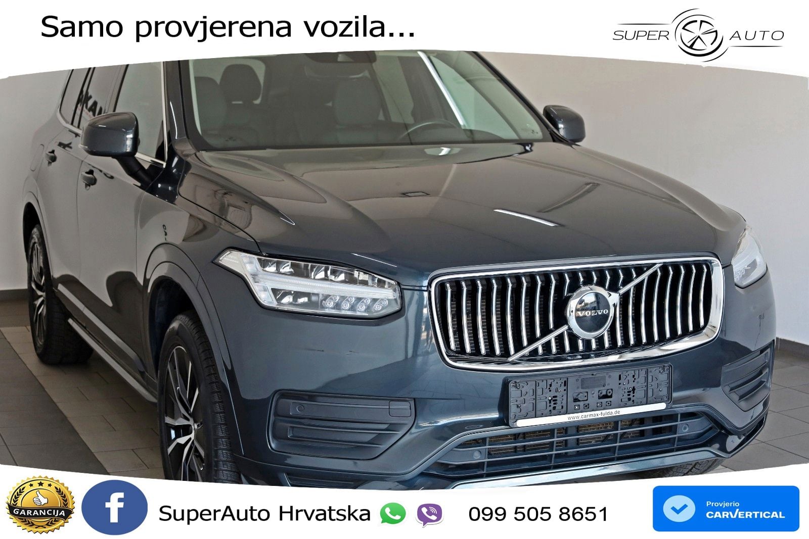 Volvo XC90 2.0 B5 AWD Automatic LED+GR SJED+ACC