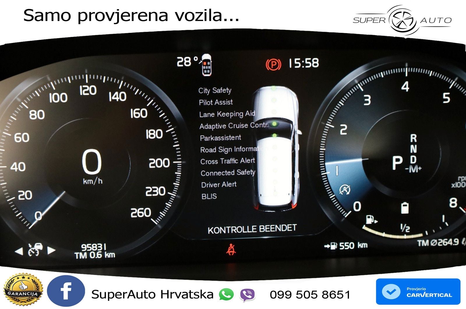 Volvo XC90 2.0 B5 AWD Automatic LED+GR SJED+ACC