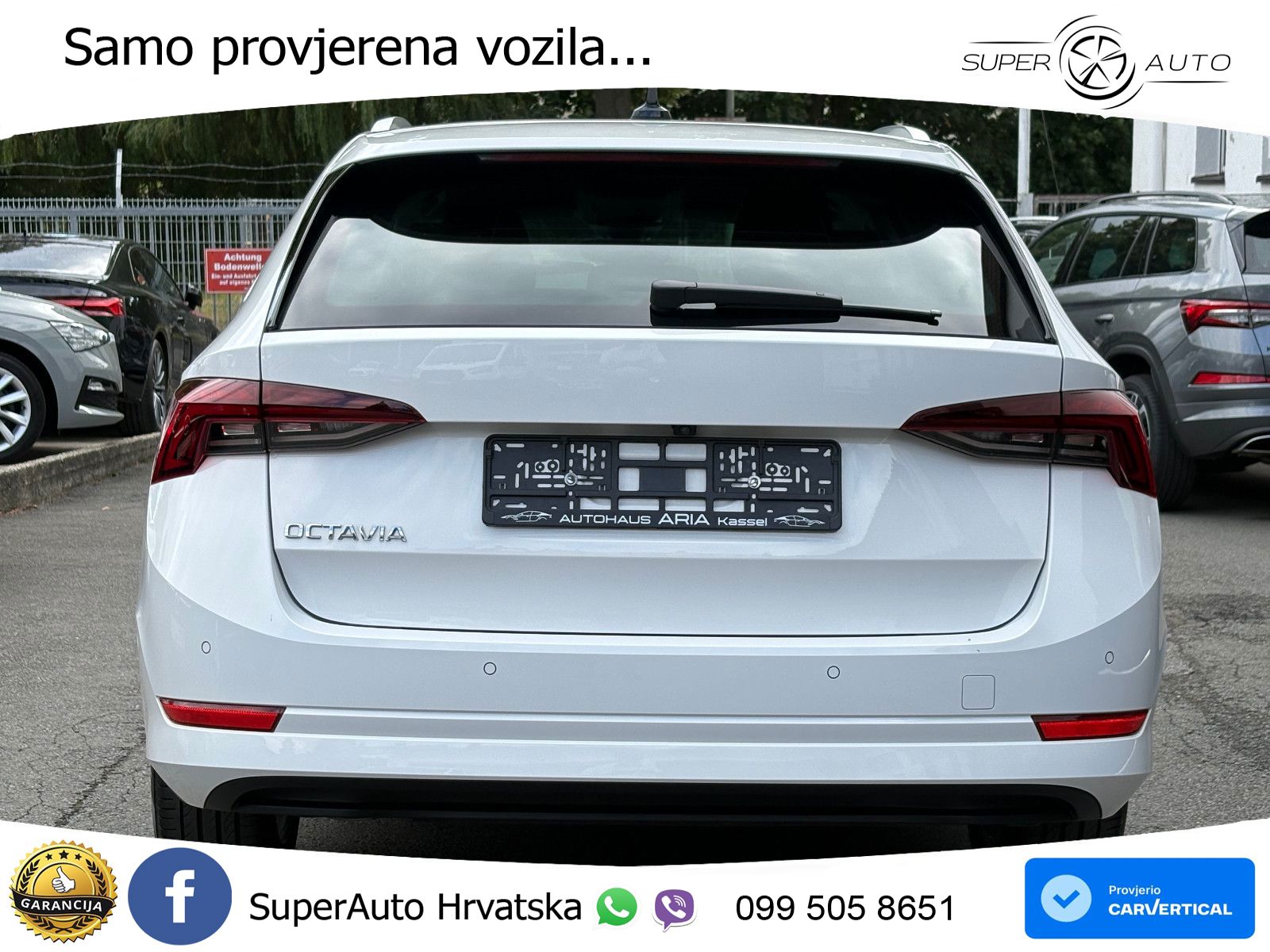 Škoda Octavia Combi 2.0 TDI (150 KS) DSG LED+GR SJED+ACC
