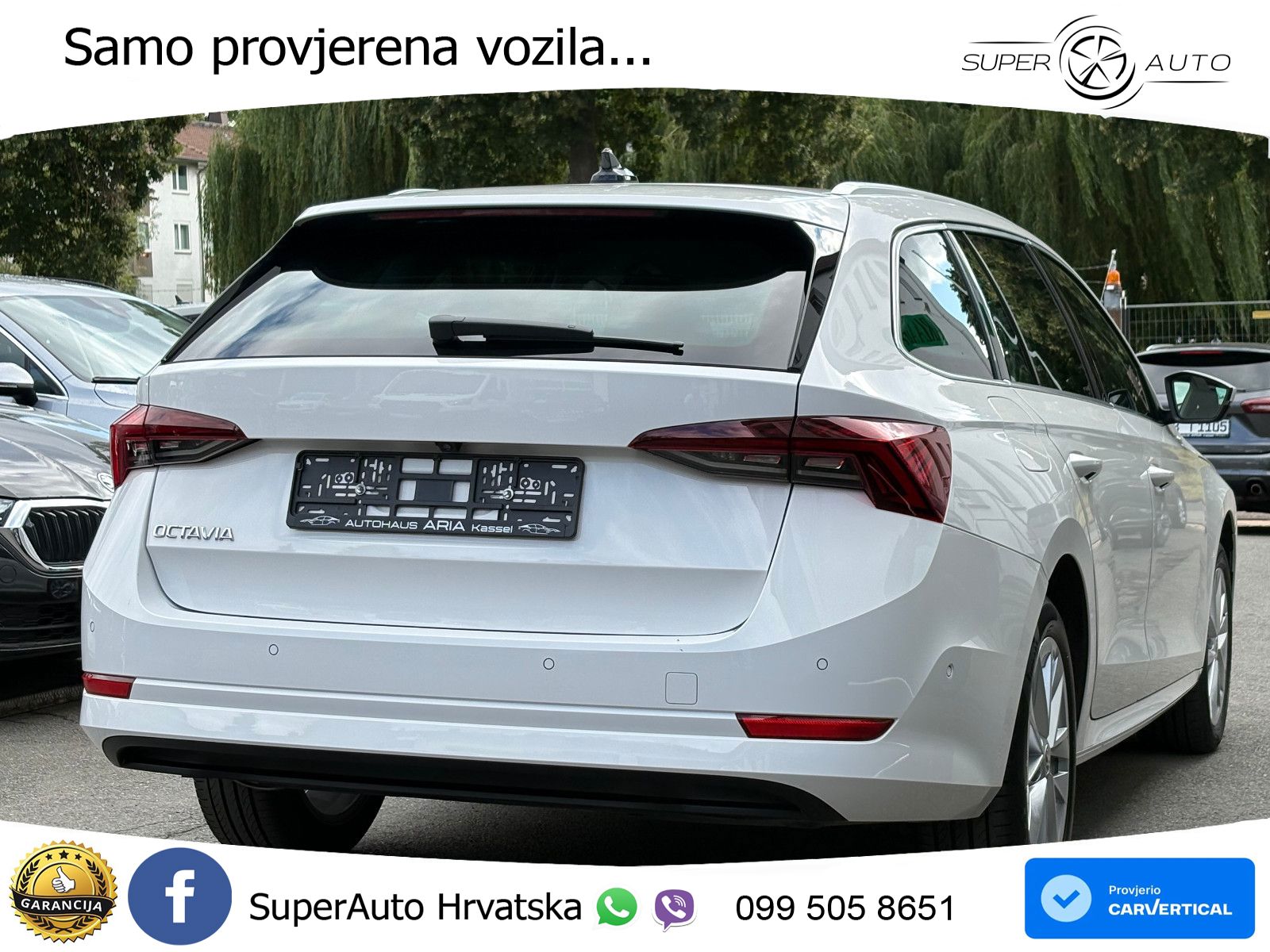 Škoda Octavia Combi 2.0 TDI (150 KS) DSG LED+GR SJED+ACC