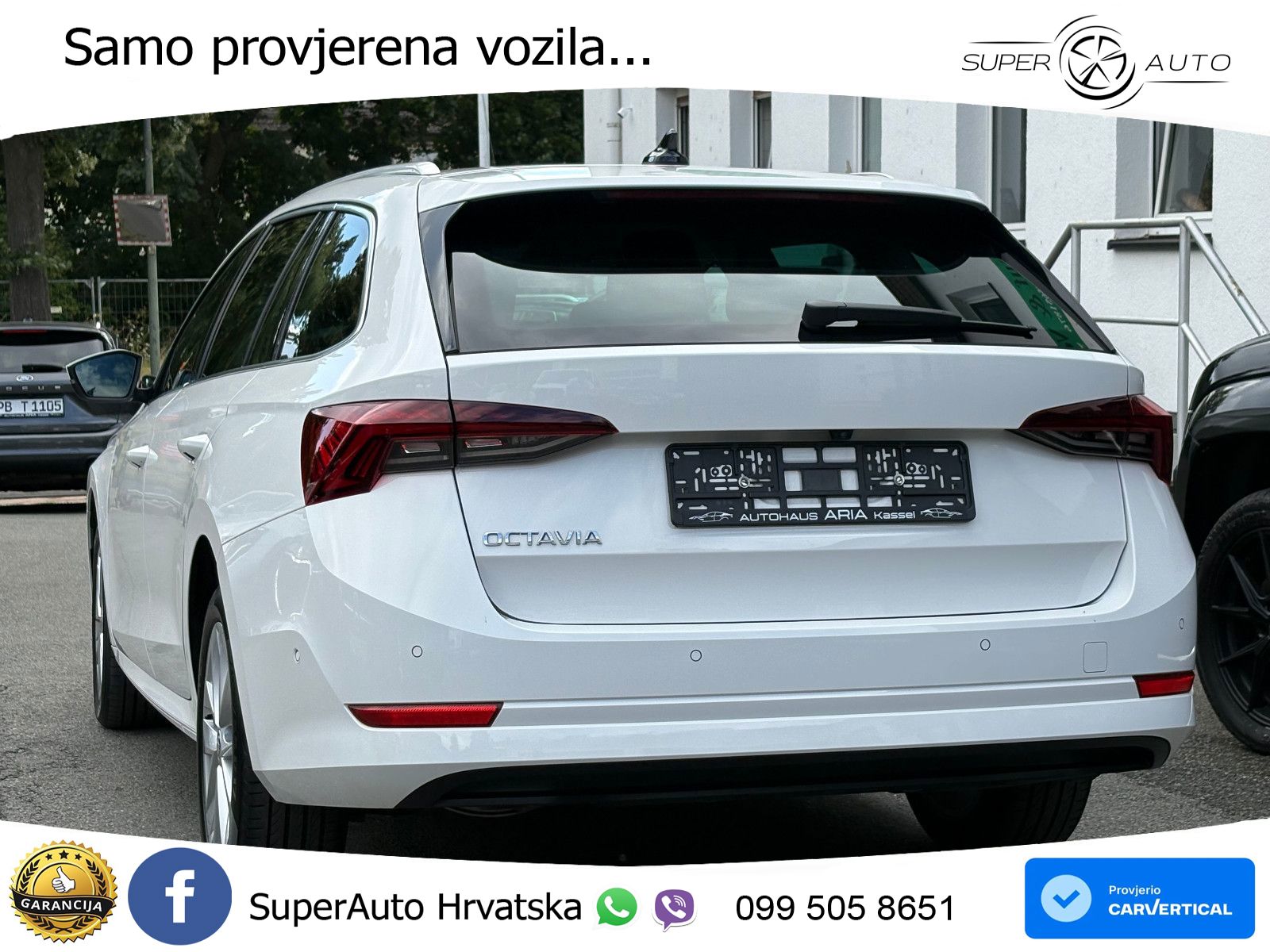 Škoda Octavia Combi 2.0 TDI (150 KS) DSG LED+GR SJED+ACC