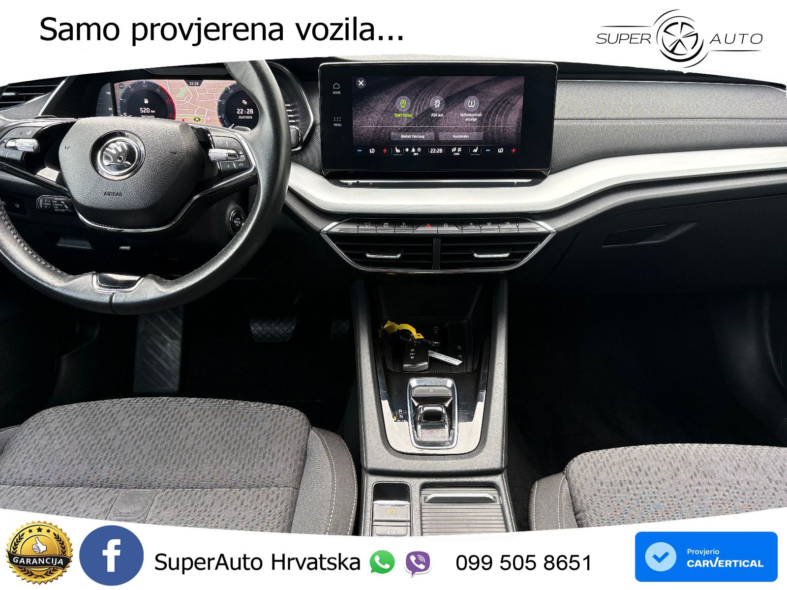 Škoda Octavia Combi 2.0 TDI (150 KS) DSG LED+GR SJED+ACC