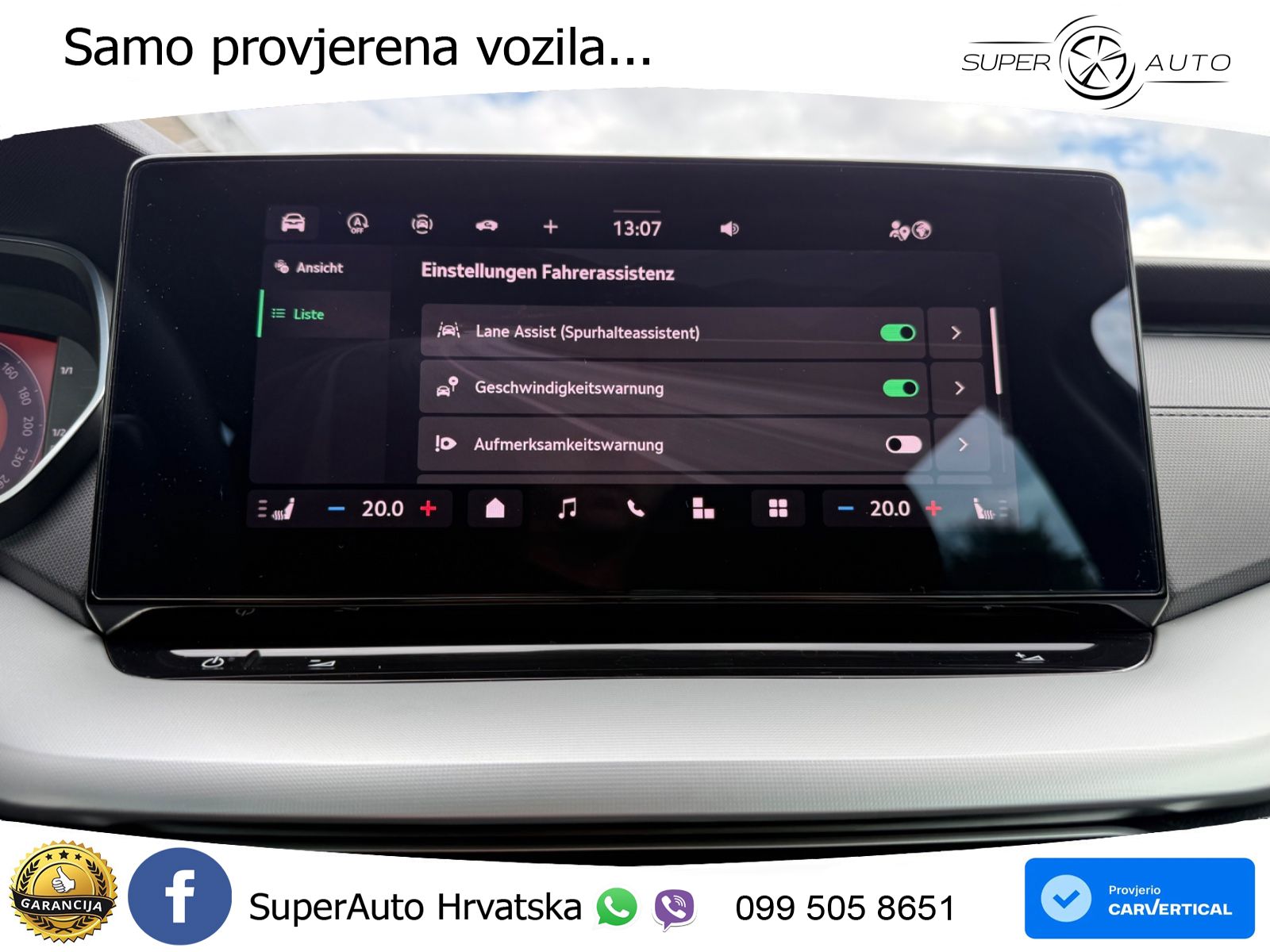 Škoda Octavia Combi 1.5 TSI (150 KS) DSG Selection LED+GR SJED+ACC