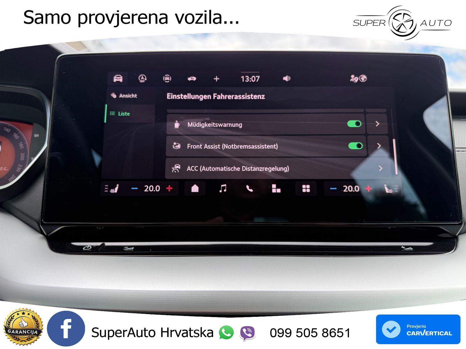 Škoda Octavia Combi 1.5 TSI (150 KS) DSG Selection LED+GR SJED+ACC