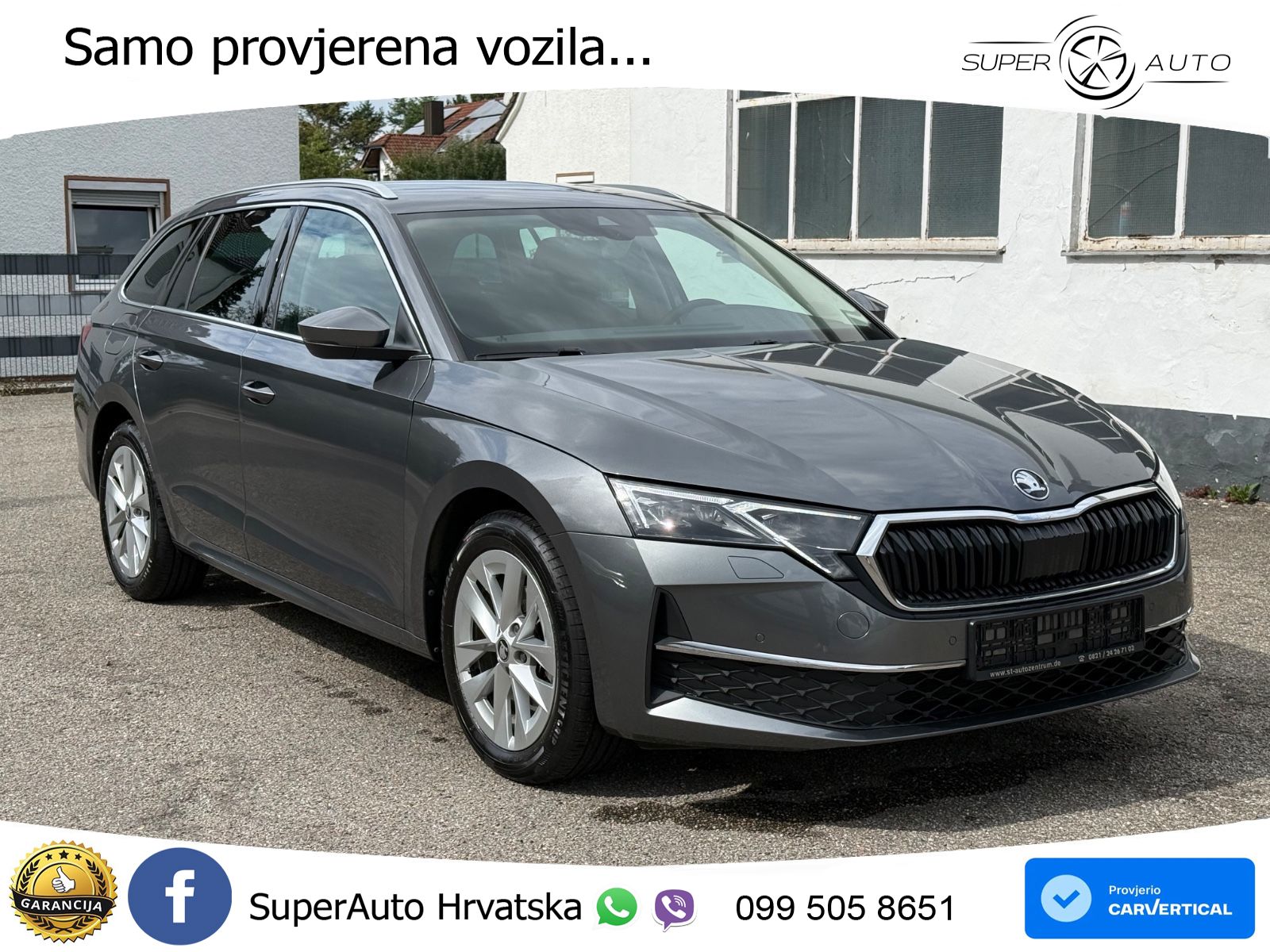 Škoda Octavia Combi 1.5 TSI (150 KS) DSG Selection LED+GR SJED+ACC