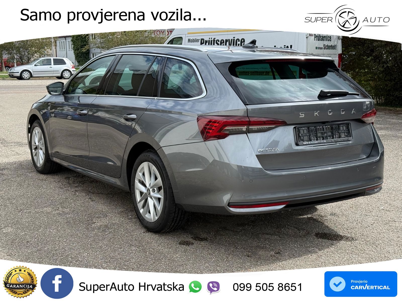 Škoda Octavia Combi 1.5 TSI (150 KS) DSG Selection LED+GR SJED+ACC