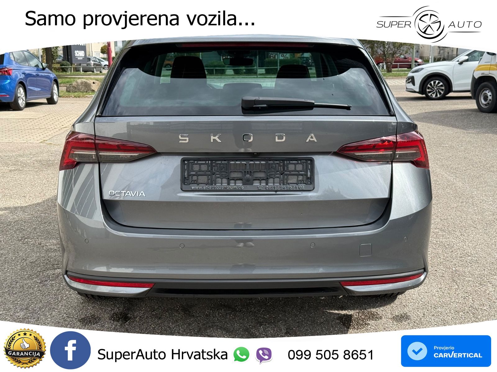 Škoda Octavia Combi 1.5 TSI (150 KS) DSG Selection LED+GR SJED+ACC
