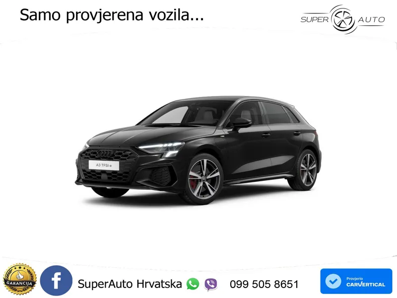 Audi A3 45 TFSIe (245 KS) S tronic S line LED+GR SJED+ACC