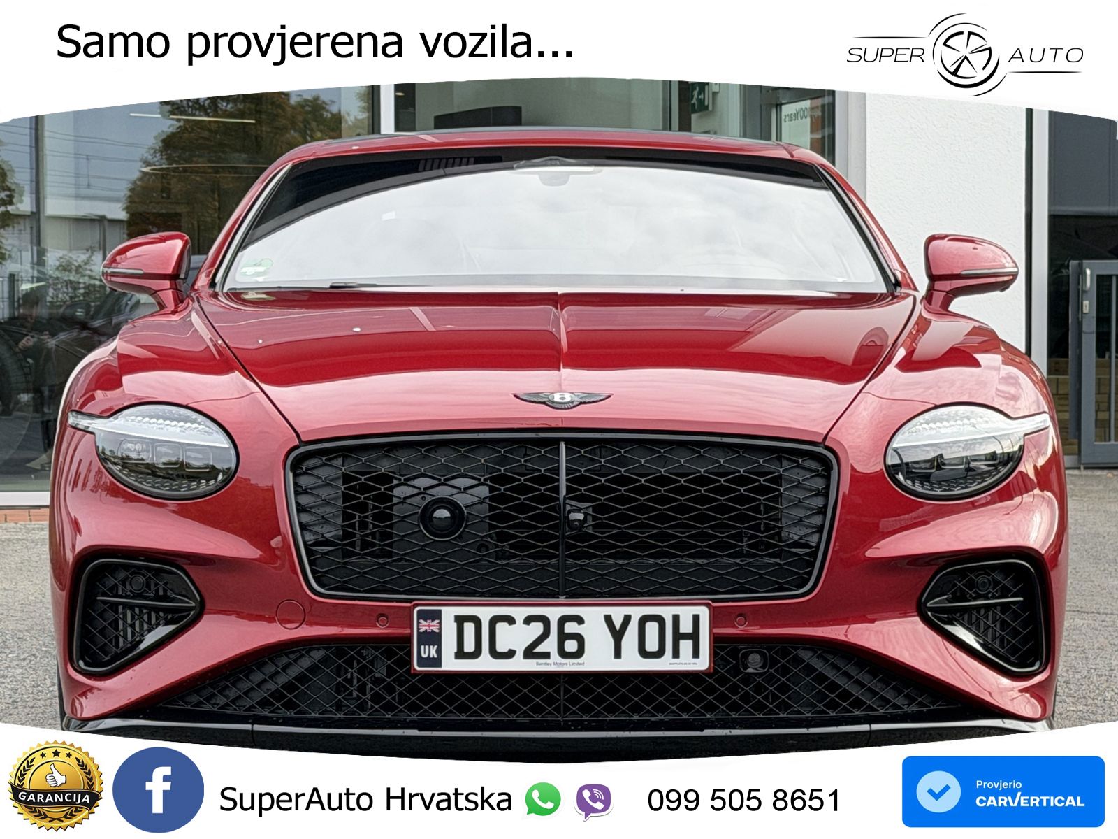 Bentley Continental GT IV 4.0 V8 TFSi (680 KS) AWD DCT ZRAČNI+ACC+GR SJED+KAM