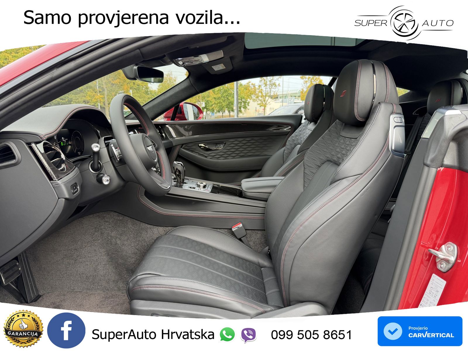 Bentley Continental GT IV 4.0 V8 TFSi (680 KS) AWD DCT ZRAČNI+ACC+GR SJED+KAM