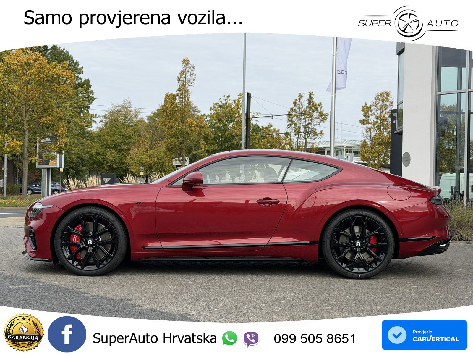 Bentley Continental GT IV 4.0 V8 TFSi (680 KS) AWD DCT ZRAČNI+ACC+GR SJED+KAM