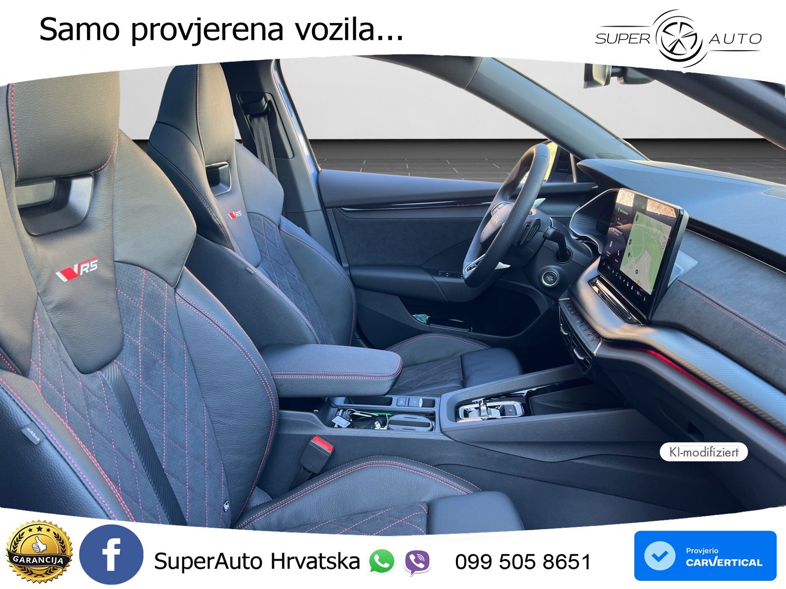 Škoda Octavia Combi RS 2.0 TSI (265 KS) DSG LED+GR SJED+ACC