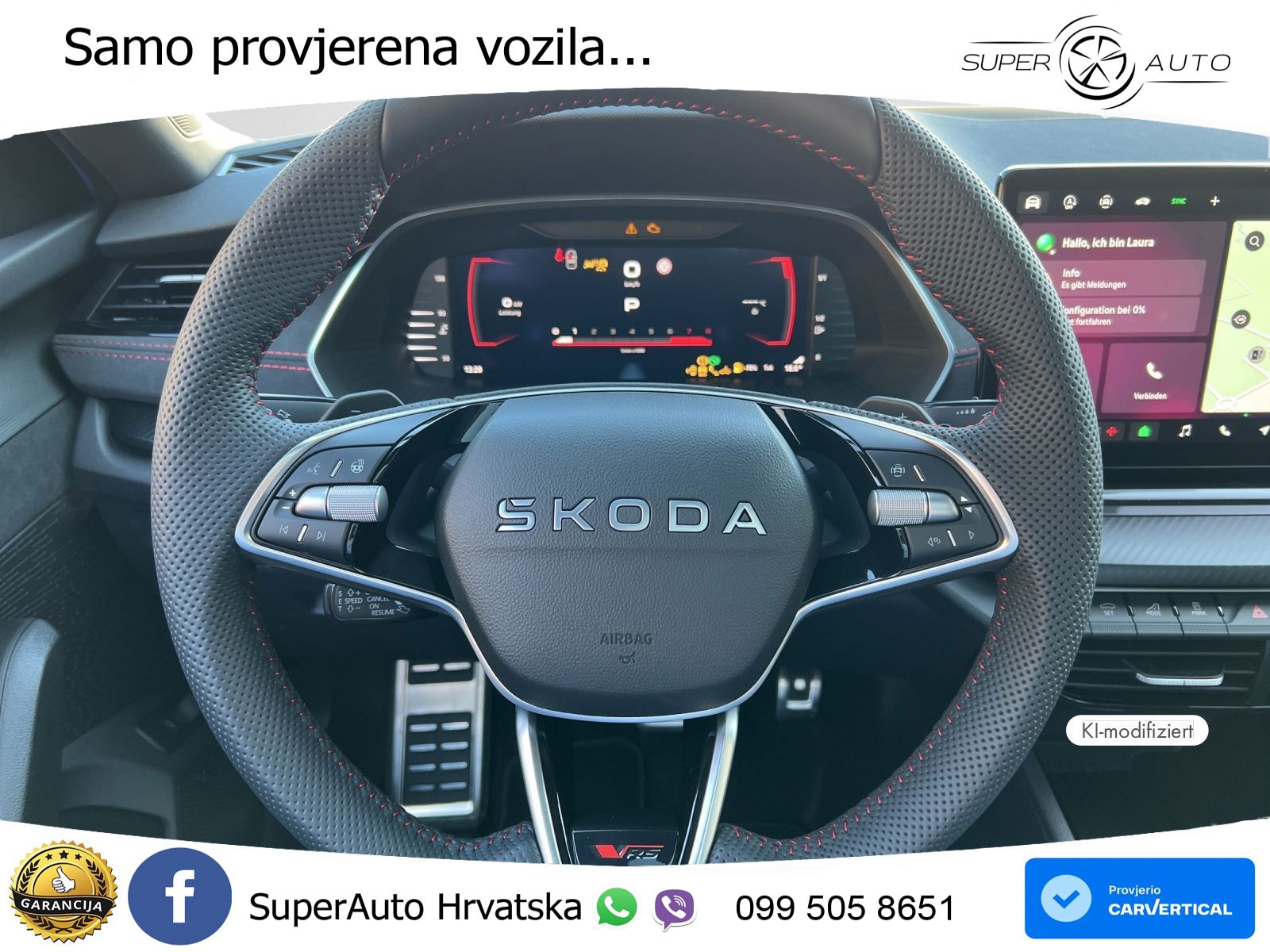 Škoda Octavia Combi RS 2.0 TSI (265 KS) DSG LED+GR SJED+ACC