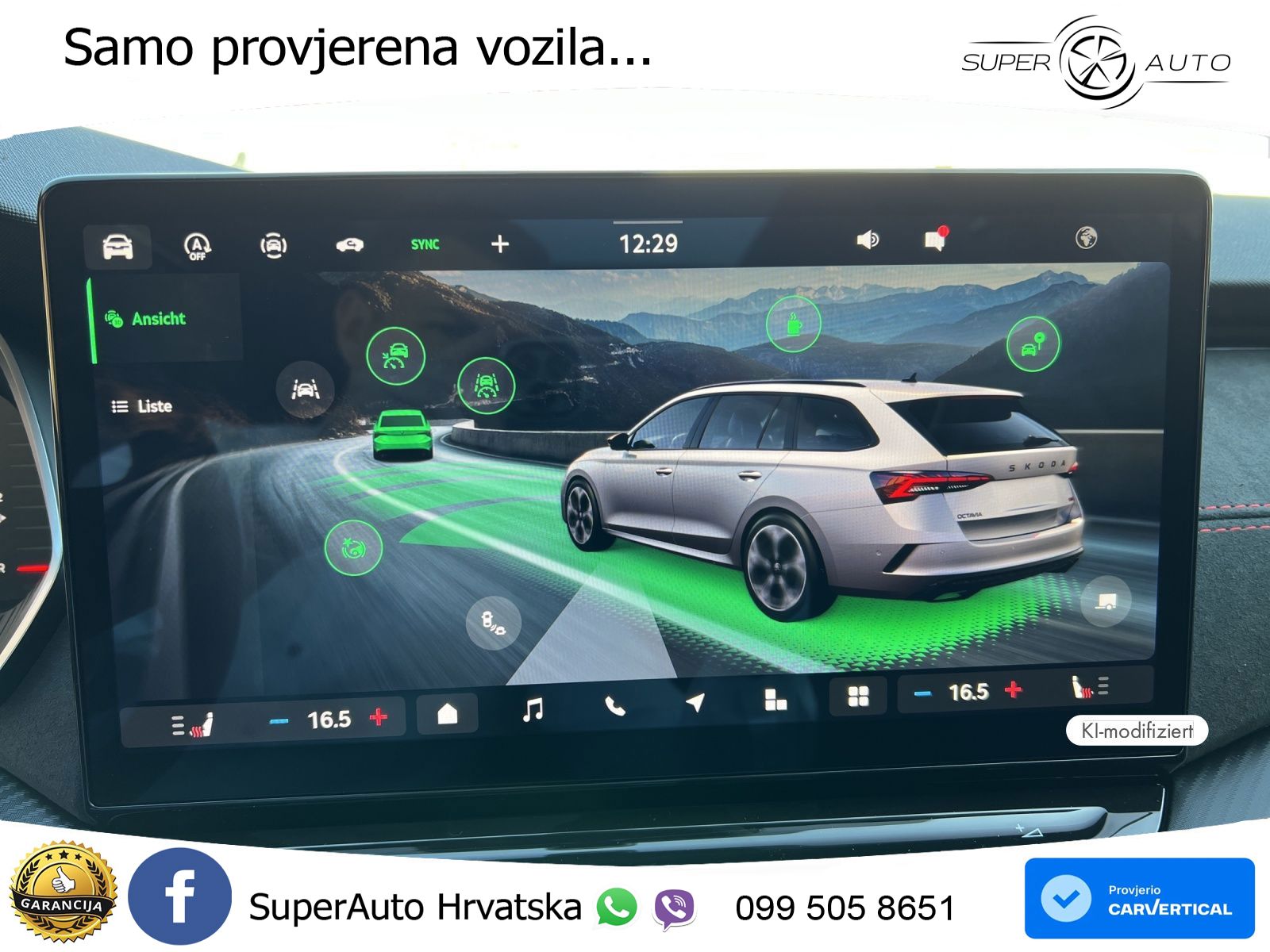 Škoda Octavia Combi RS 2.0 TSI (265 KS) DSG LED+GR SJED+ACC