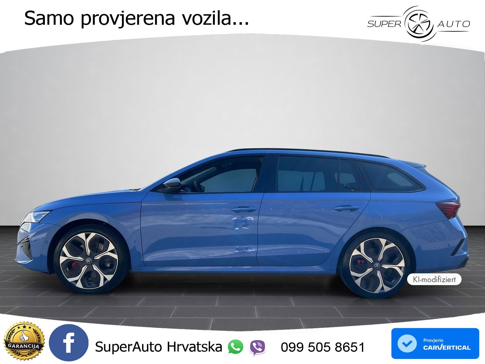 Škoda Octavia Combi RS 2.0 TSI (265 KS) DSG LED+GR SJED+ACC