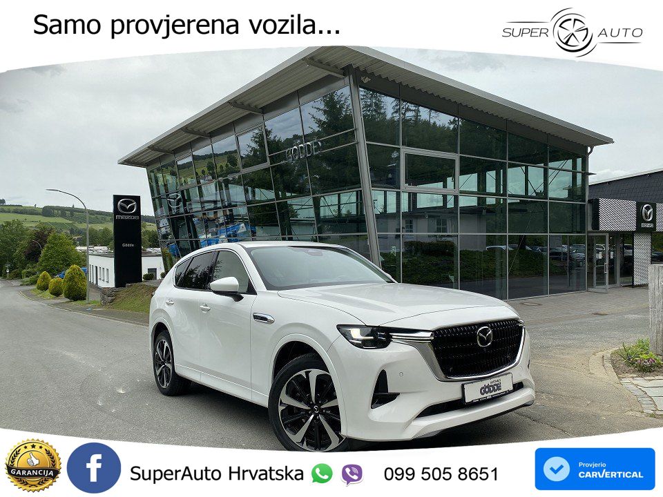 Mazda CX-60 3.3 e-Skyactiv D (254 KS) AWD Automatic MATRIX+GR SJED+KAM