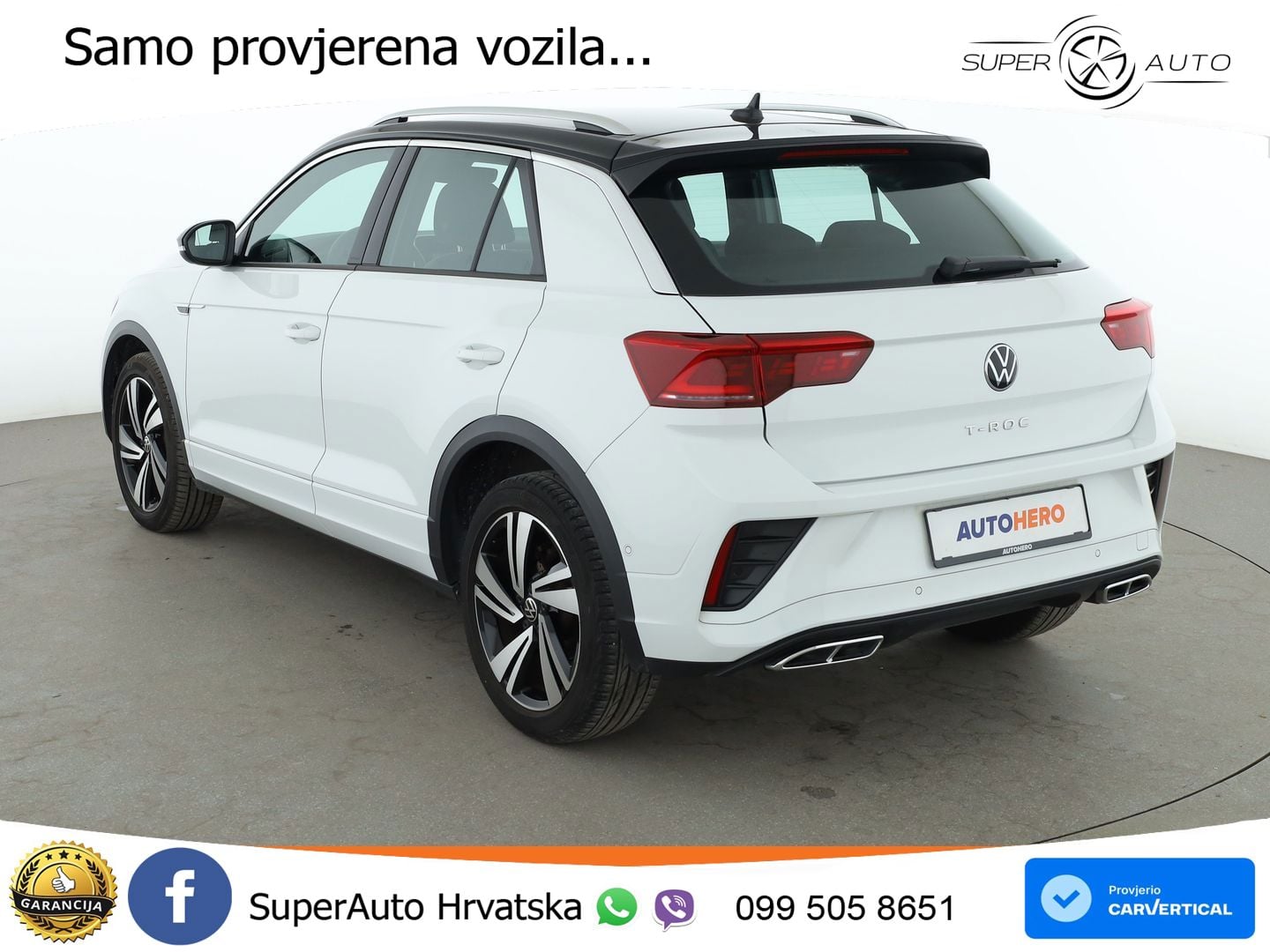 Volkswagen T-Roc 1.5 TSI (150 KS) DSG R-Line LED+GR SJED+ACC