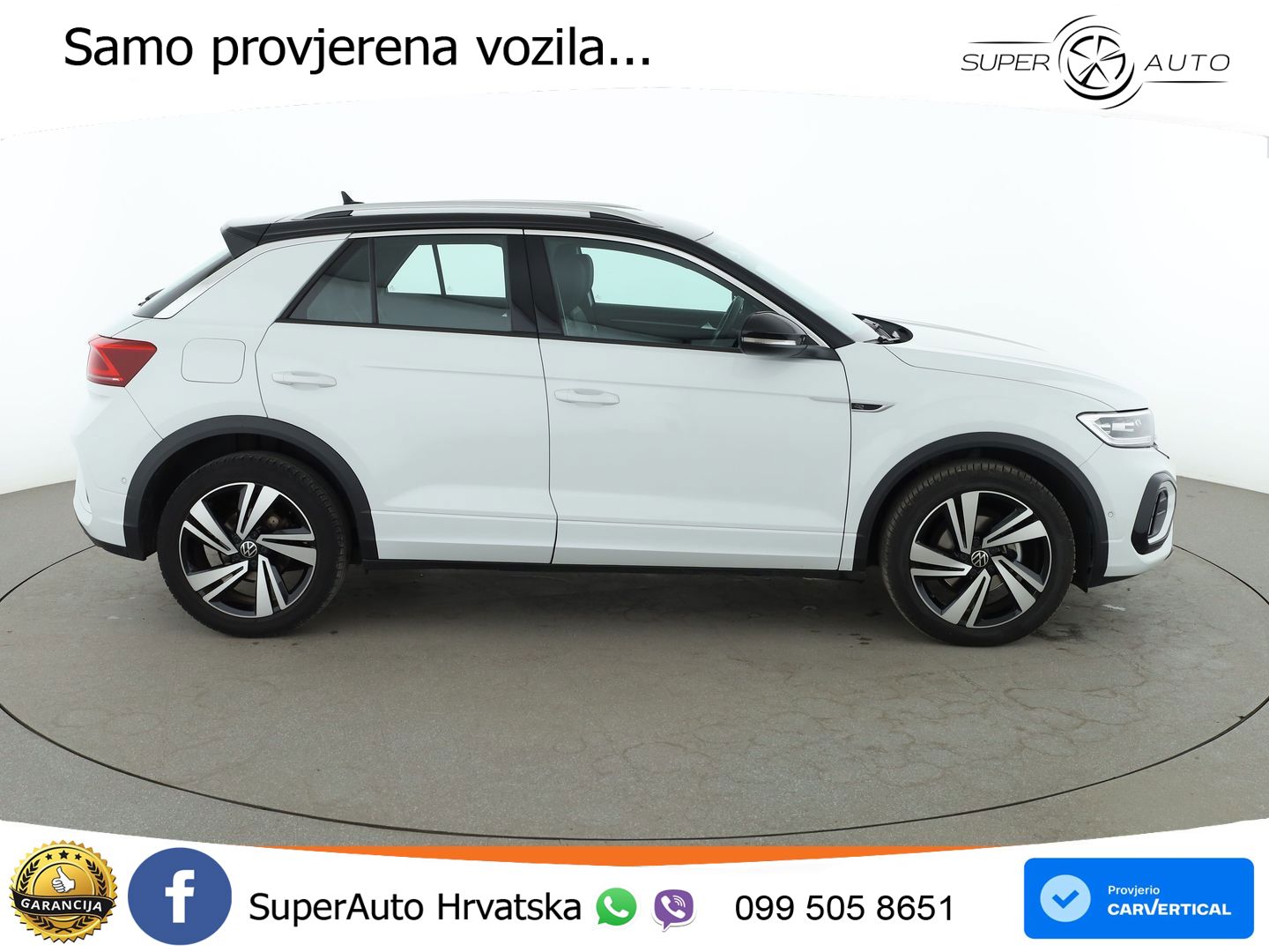 Volkswagen T-Roc 1.5 TSI (150 KS) DSG R-Line LED+GR SJED+ACC