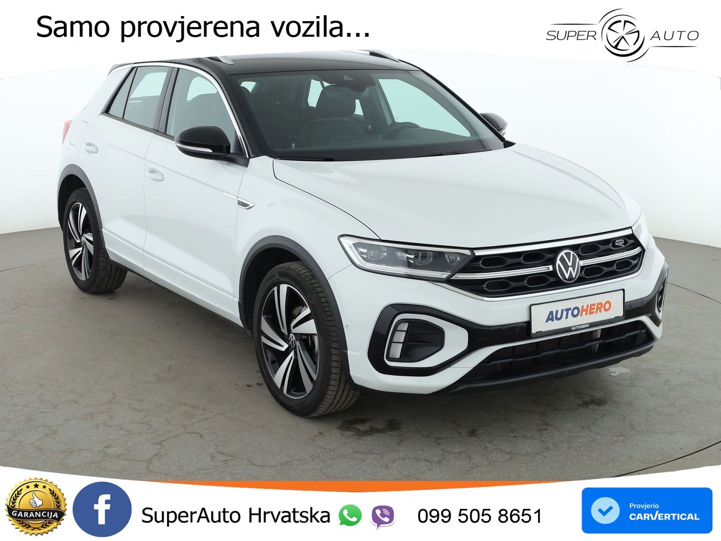 Volkswagen T-Roc 1.5 TSI (150 KS) DSG R-Line LED+GR SJED+ACC