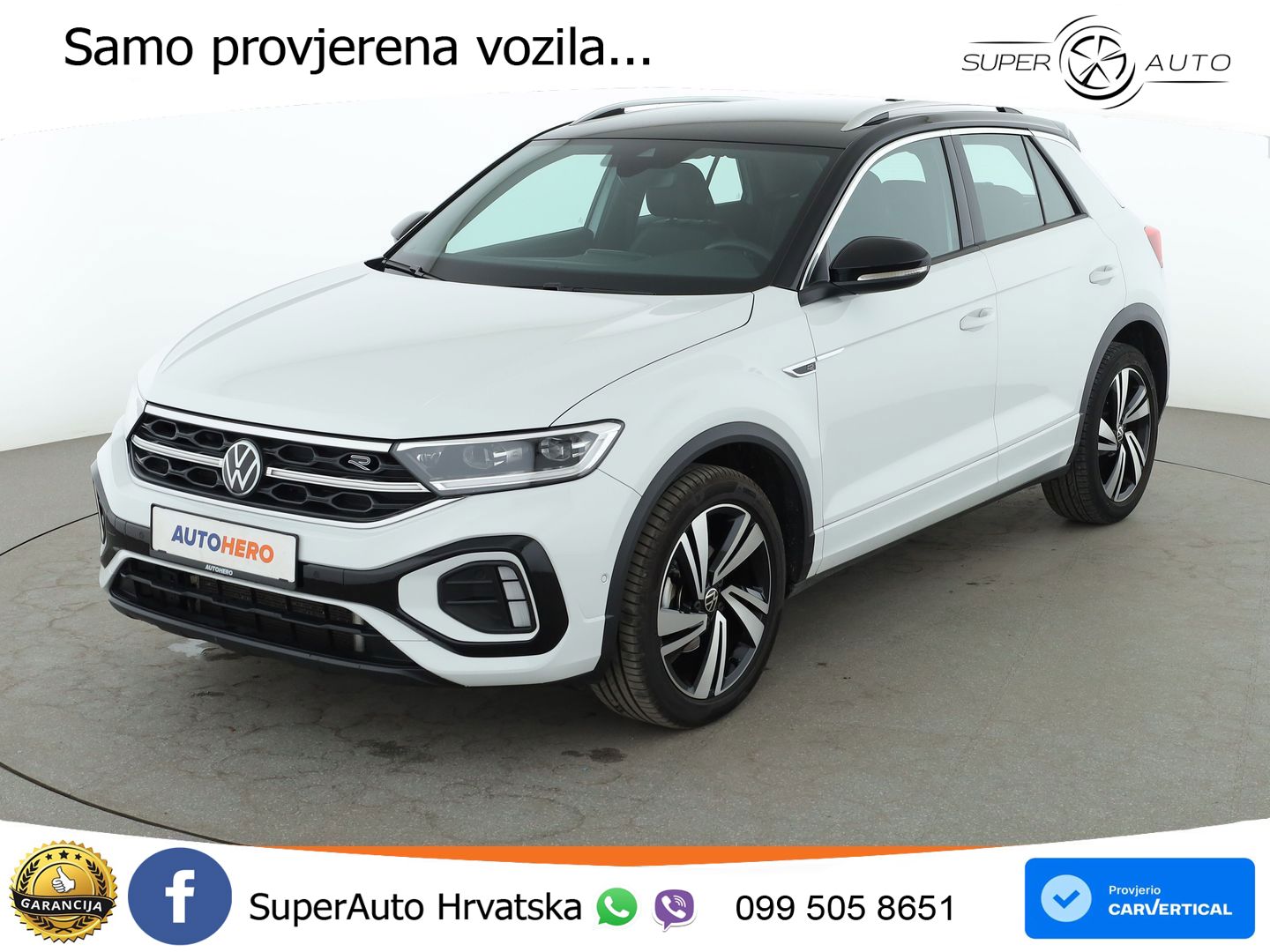 Volkswagen T-Roc 1.5 TSI (150 KS) DSG R-Line LED+GR SJED+ACC