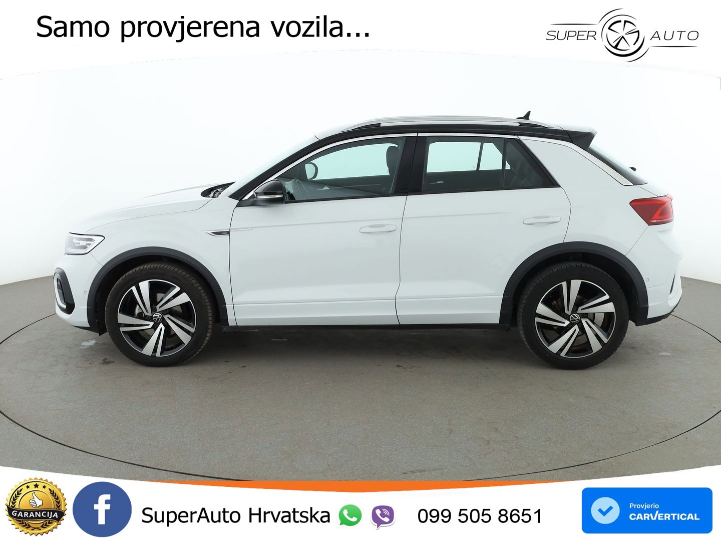 Volkswagen T-Roc 1.5 TSI (150 KS) DSG R-Line LED+GR SJED+ACC