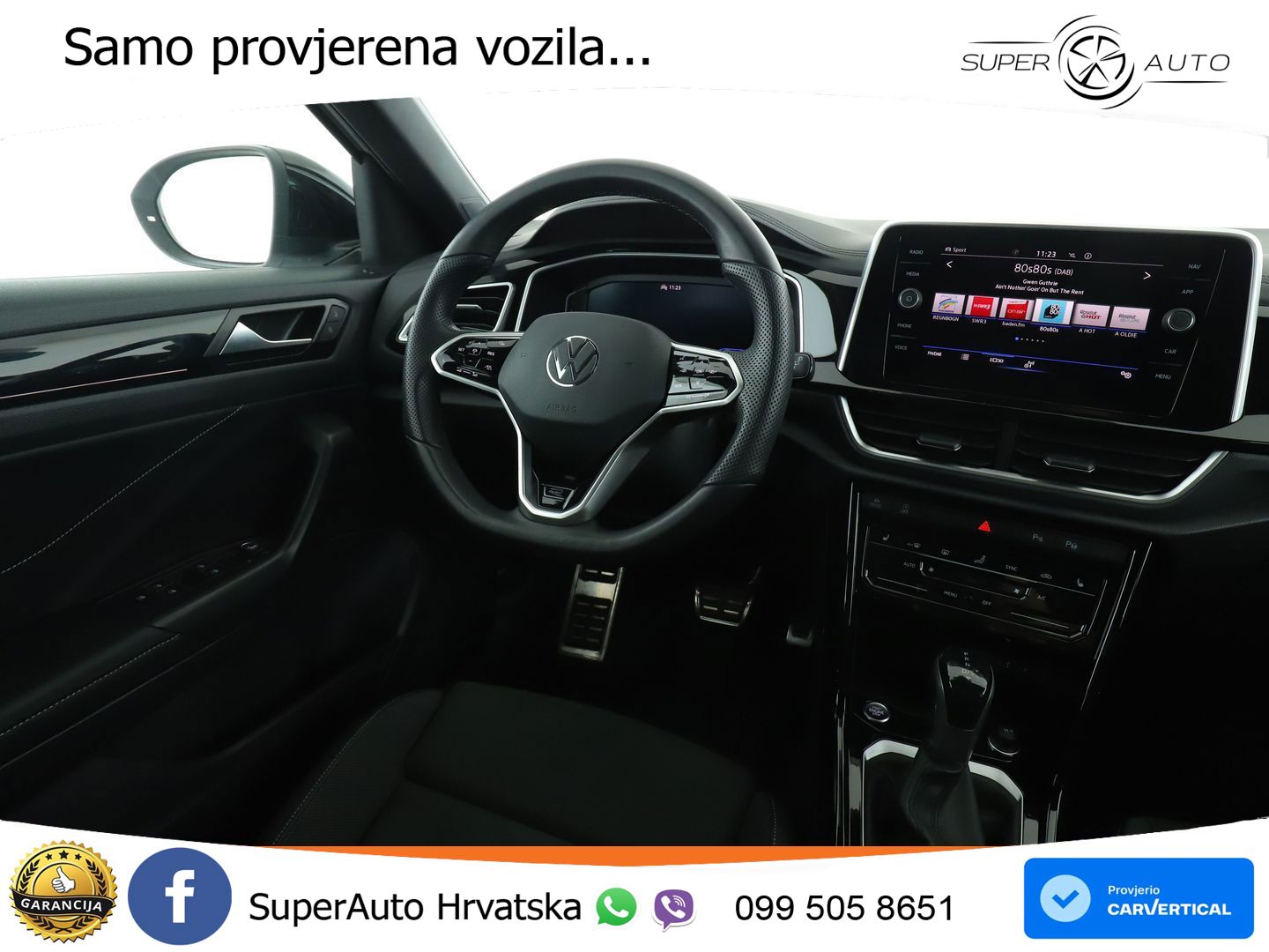 Volkswagen T-Roc 1.5 TSI (150 KS) DSG R-Line LED+GR SJED+ACC