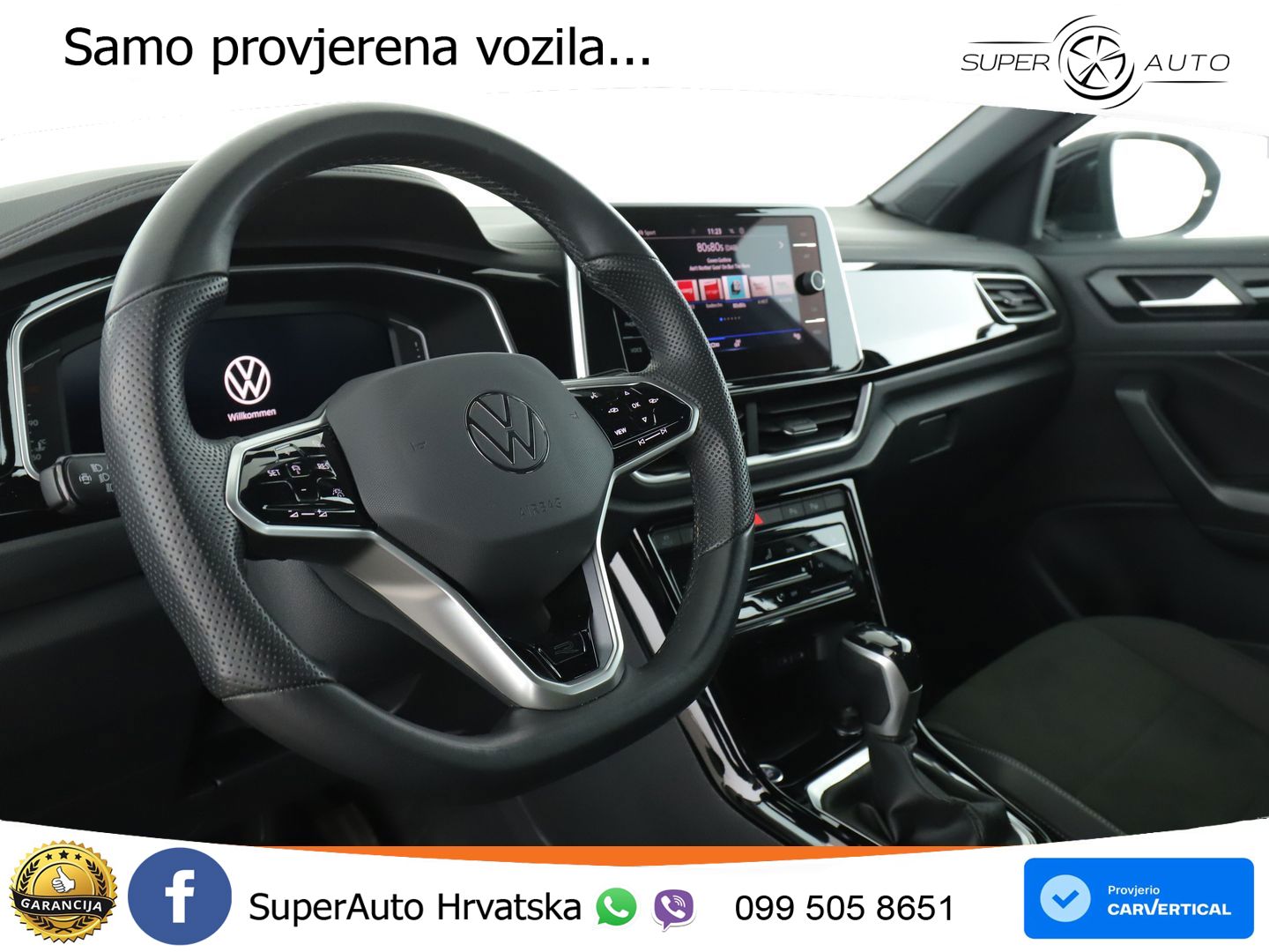 Volkswagen T-Roc 1.5 TSI (150 KS) DSG R-Line LED+GR SJED+ACC