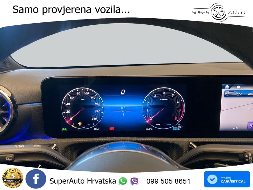 Mercedes-Benz A 200 7G-DCT LED+GR SJED+ACC