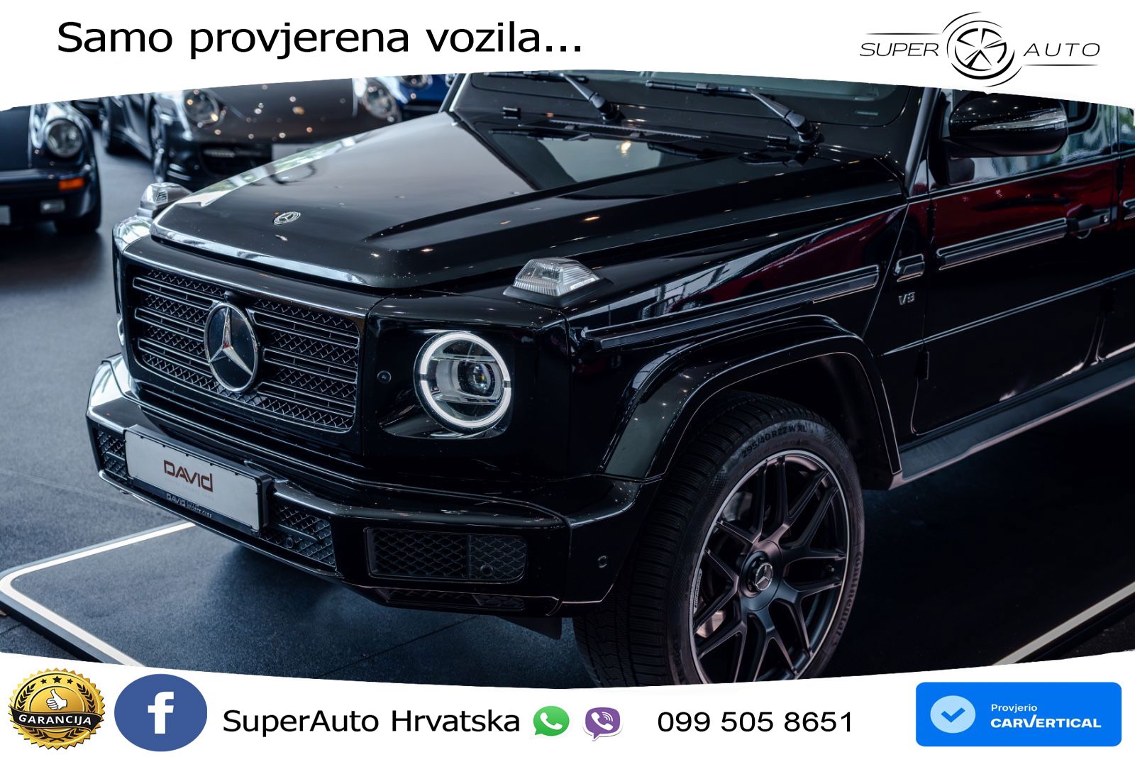 Mercedes G 500 Long V8 (422 KS) 4MATIC 9G-TRONIC