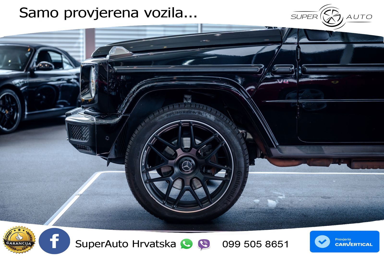 Mercedes G 500 Long V8 (422 KS) 4MATIC 9G-TRONIC