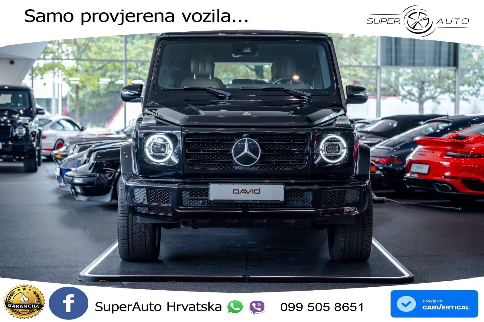 Mercedes G 500 Long V8 (422 KS) 4MATIC 9G-TRONIC