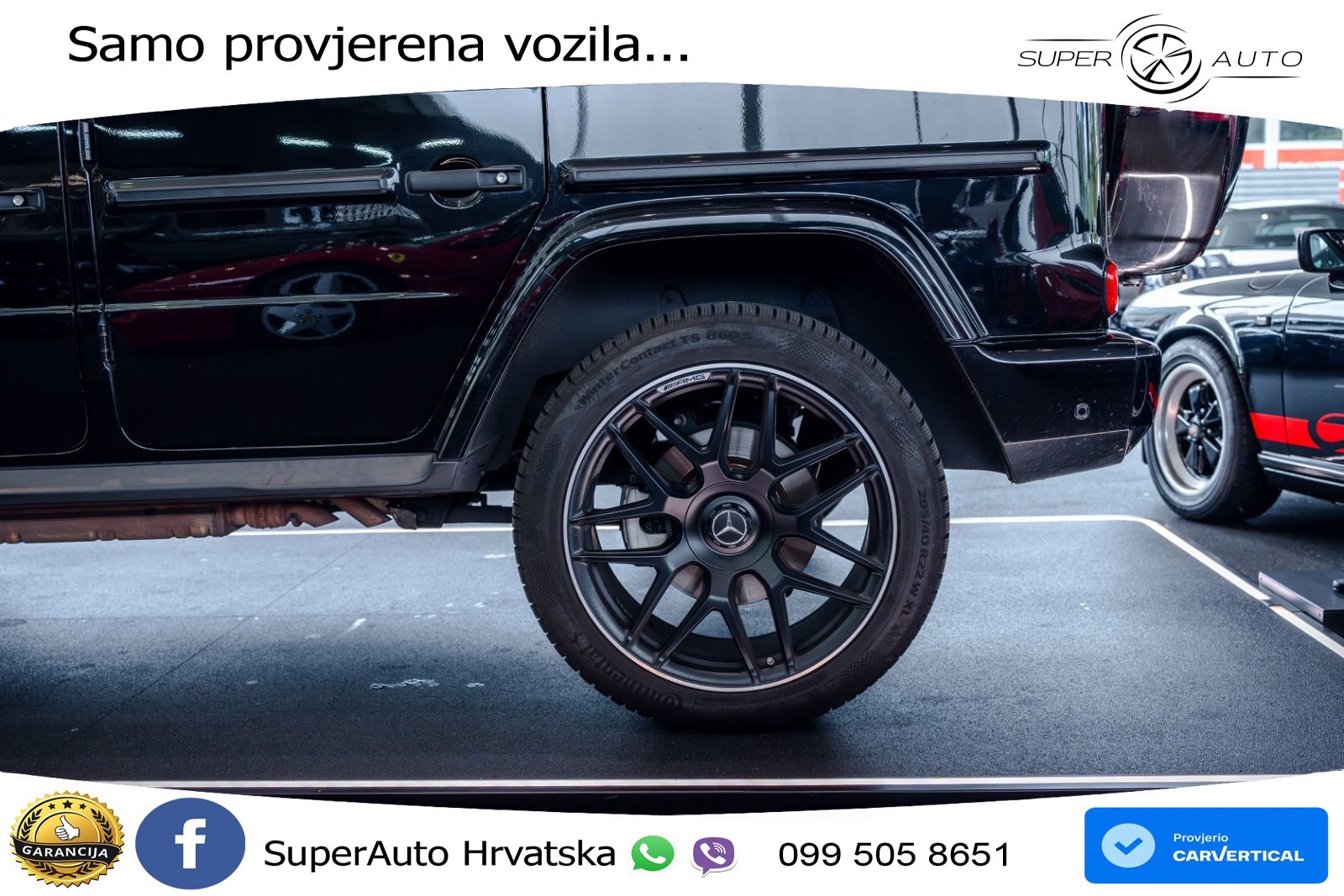 Mercedes G 500 Long V8 (422 KS) 4MATIC 9G-TRONIC