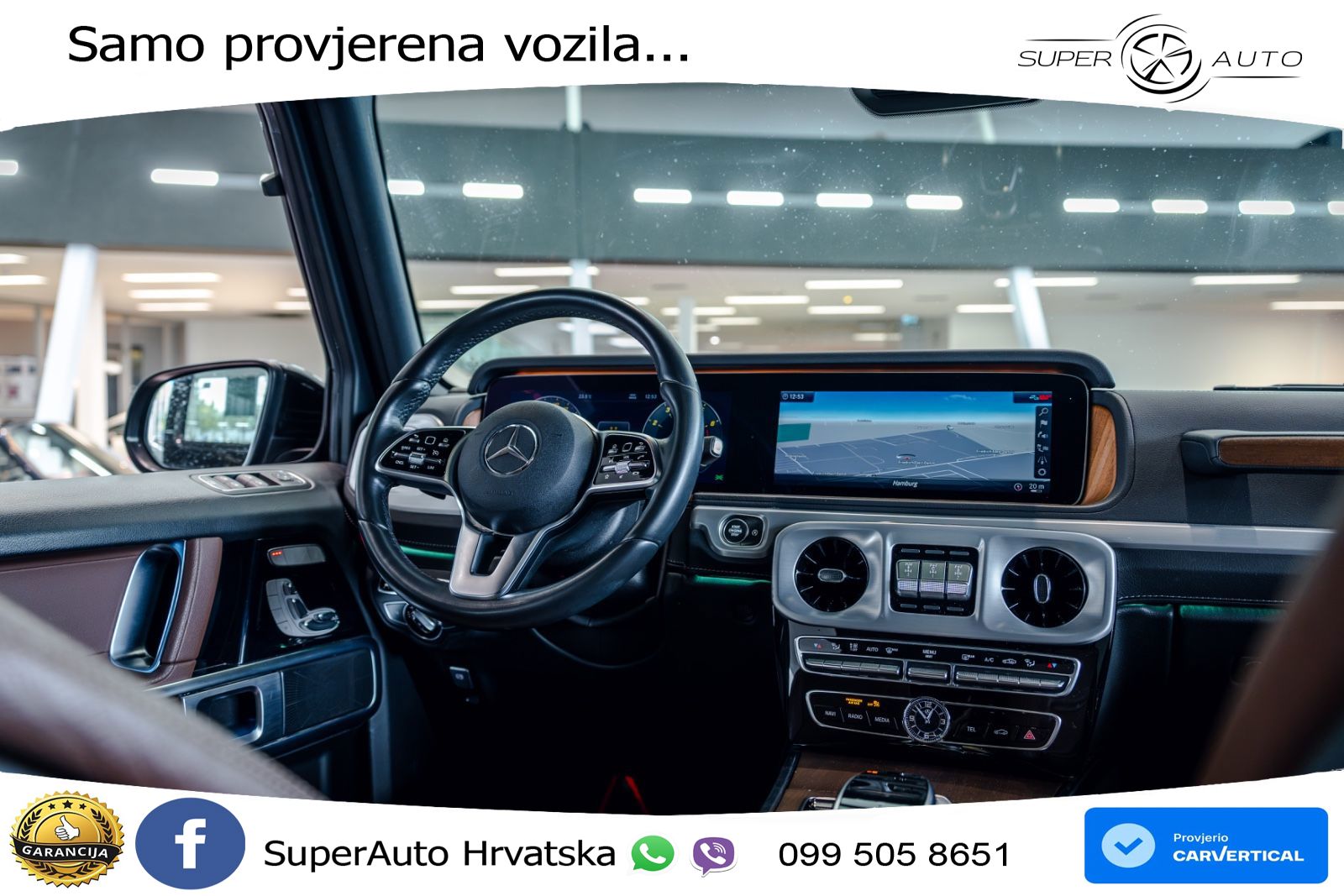 Mercedes G 500 Long V8 (422 KS) 4MATIC 9G-TRONIC