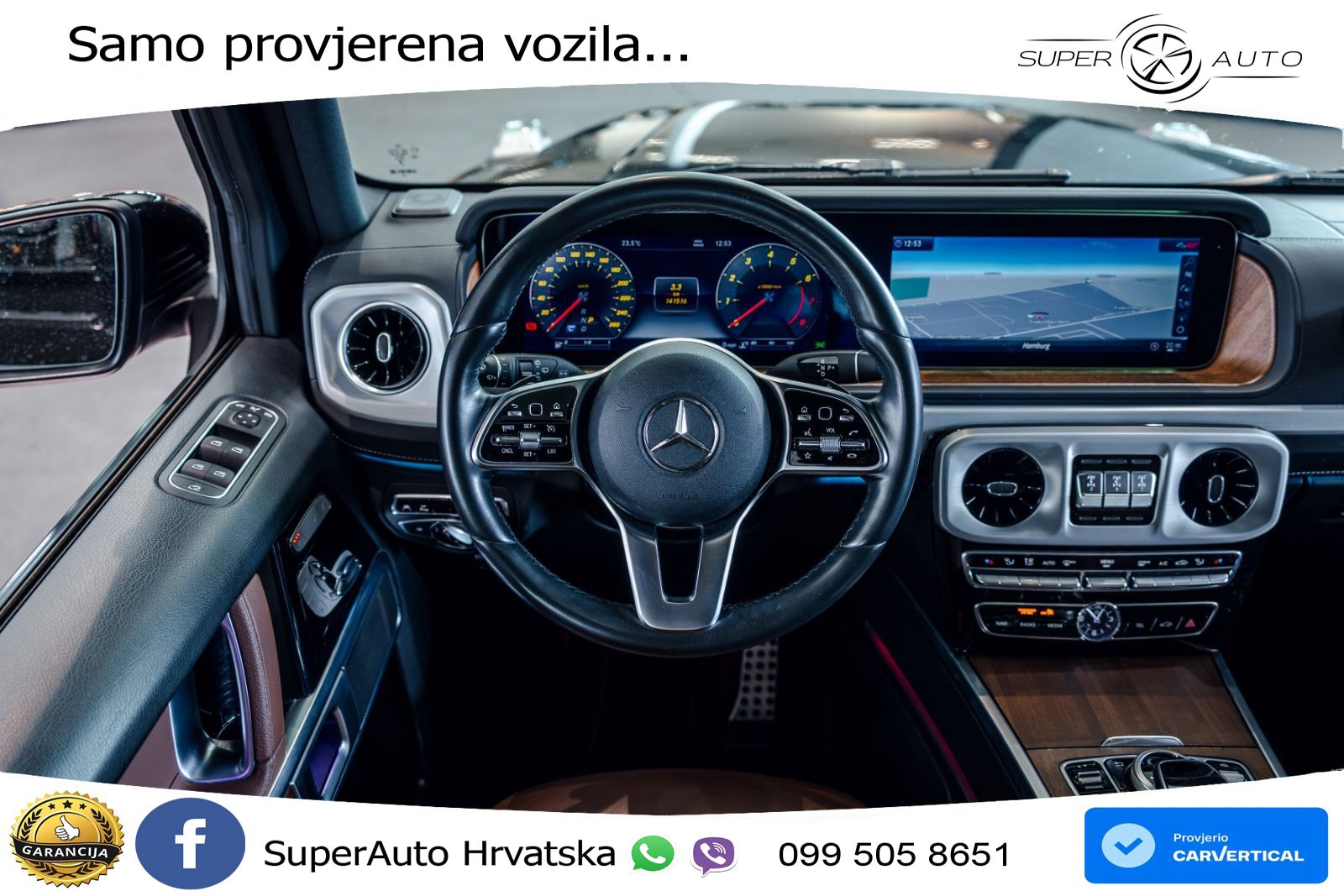 Mercedes G 500 Long V8 (422 KS) 4MATIC 9G-TRONIC