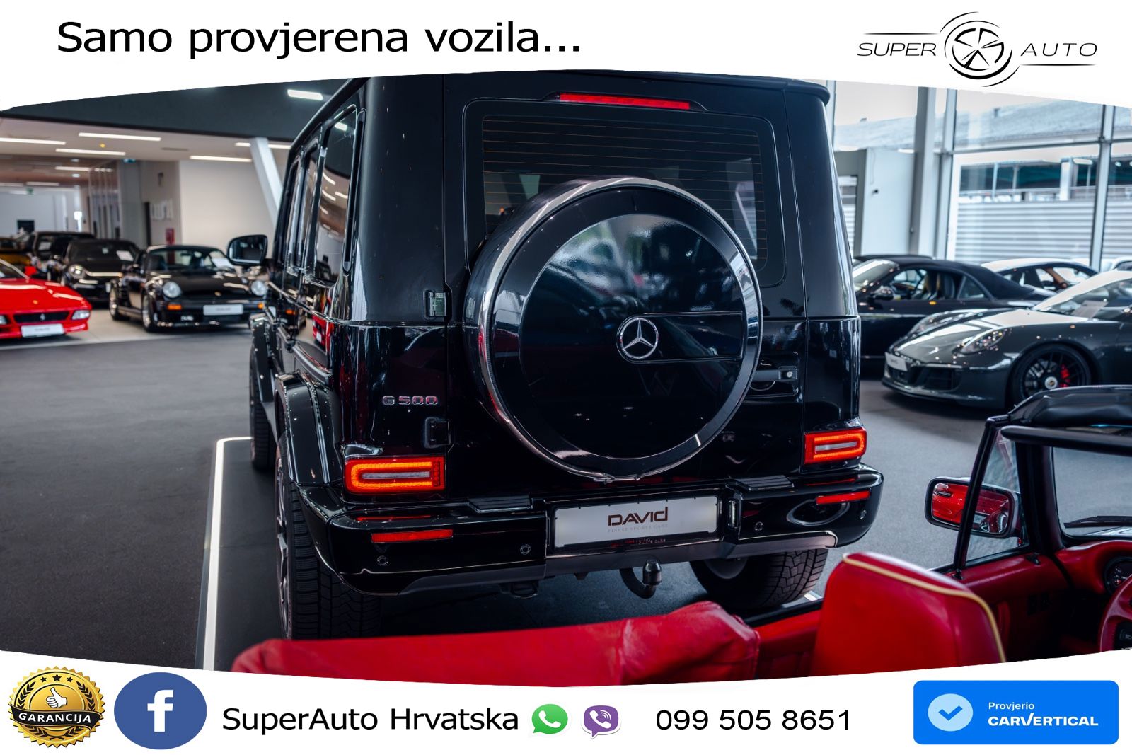 Mercedes G 500 Long V8 (422 KS) 4MATIC 9G-TRONIC