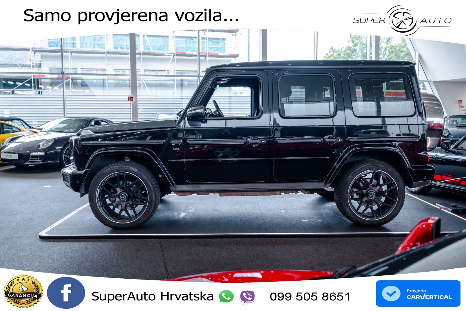 Mercedes G 500 Long V8 (422 KS) 4MATIC 9G-TRONIC