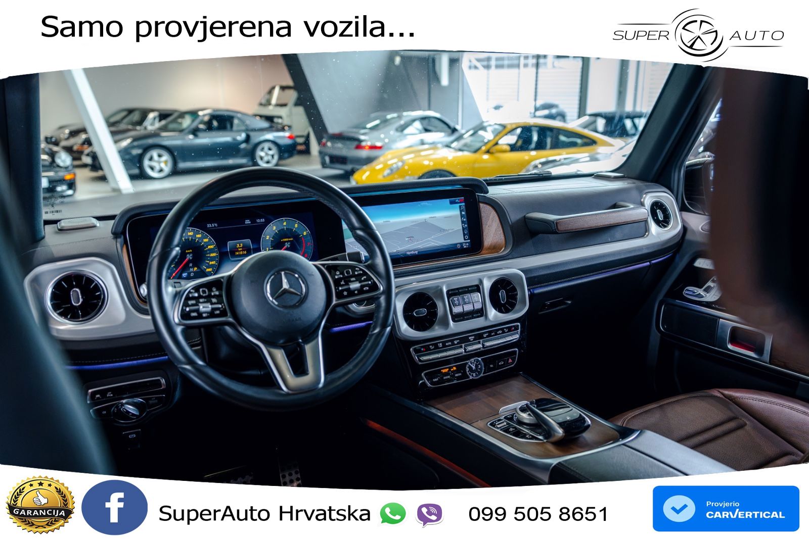 Mercedes G 500 Long V8 (422 KS) 4MATIC 9G-TRONIC