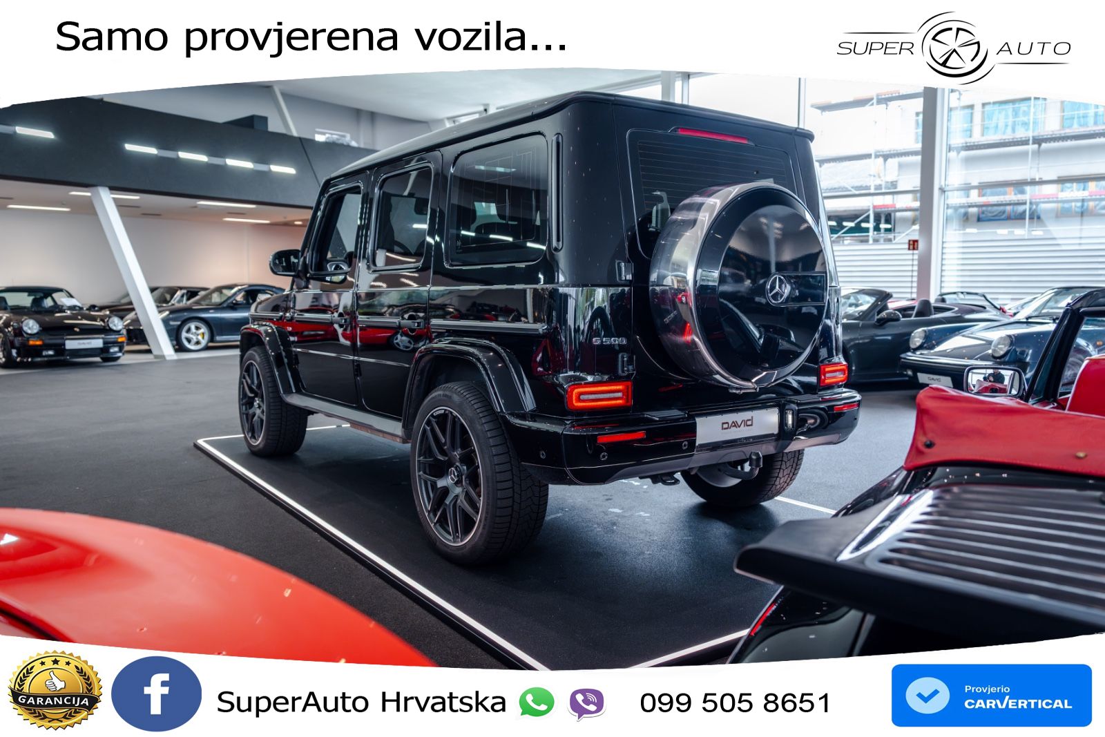 Mercedes G 500 Long V8 (422 KS) 4MATIC 9G-TRONIC