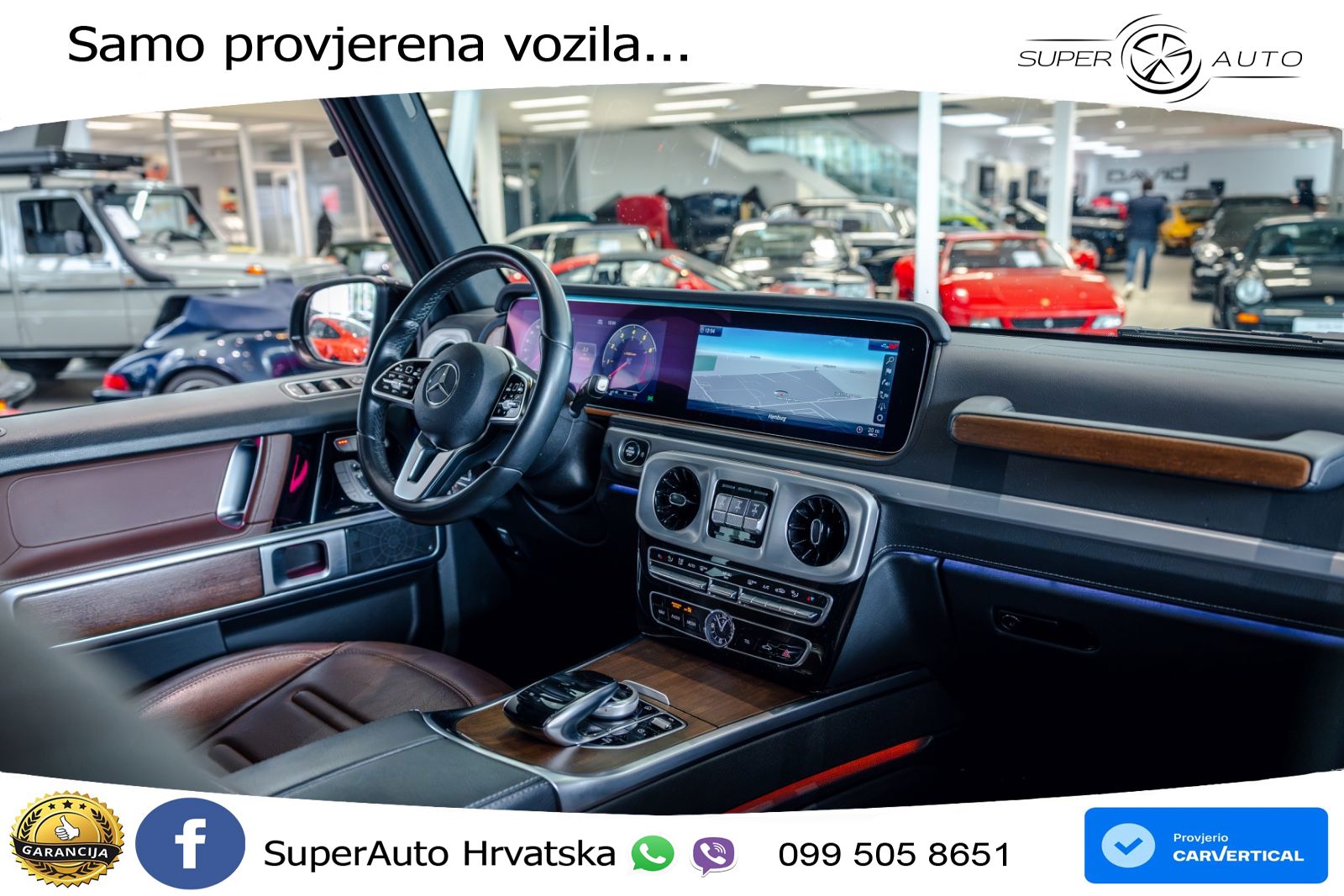 Mercedes G 500 Long V8 (422 KS) 4MATIC 9G-TRONIC