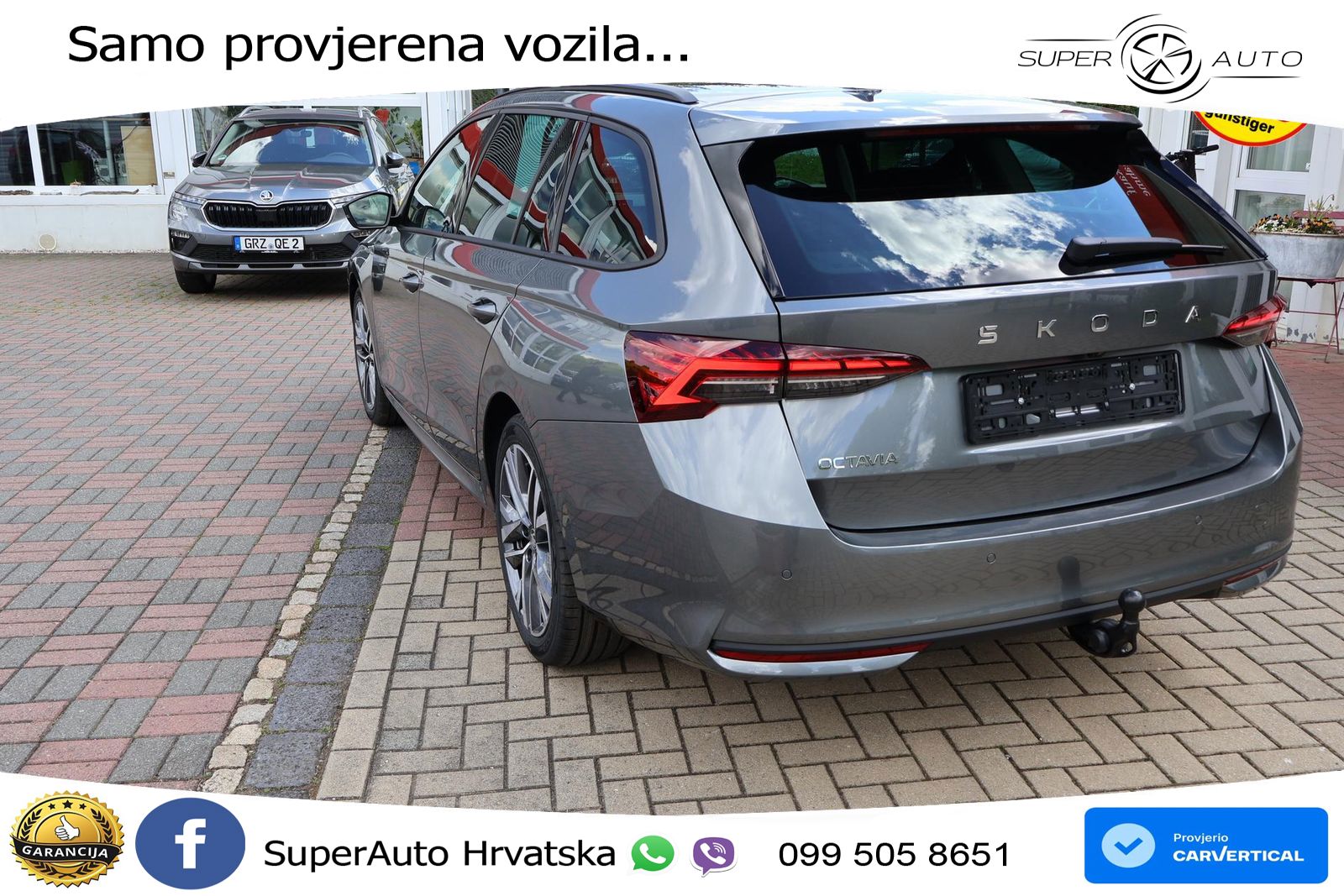 Škoda Octavia Combi 1.5 TSI (150 KS) LED+GR SJED+ACC