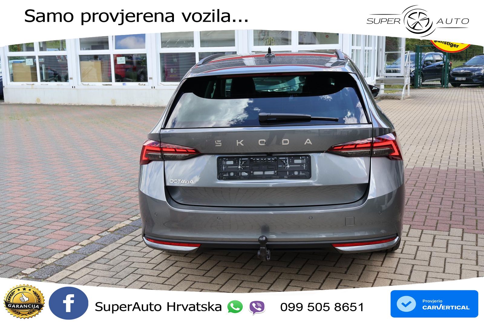 Škoda Octavia Combi 1.5 TSI (150 KS) LED+GR SJED+ACC