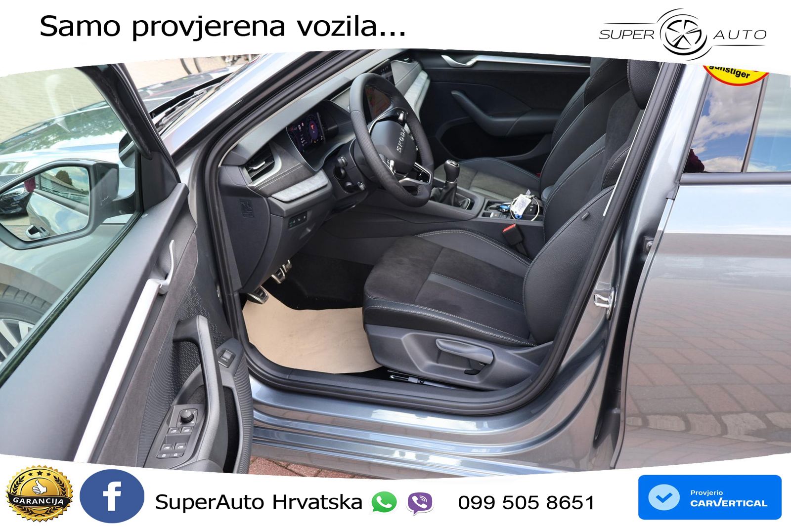Škoda Octavia Combi 1.5 TSI (150 KS) LED+GR SJED+ACC