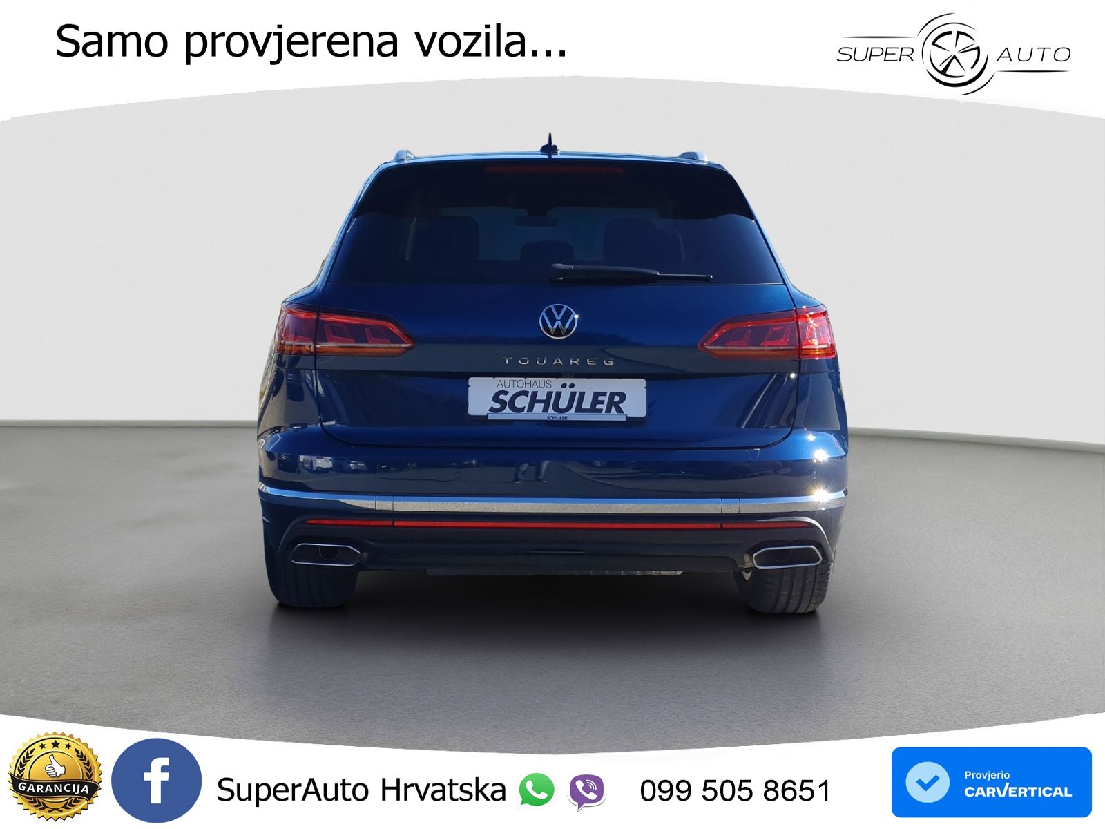 Volkswagen Touareg 3.0 V6 TDI (286 KS) 4MOTION Tiptronic ZRAČNI+ACC+4xGR SJED+KAM
