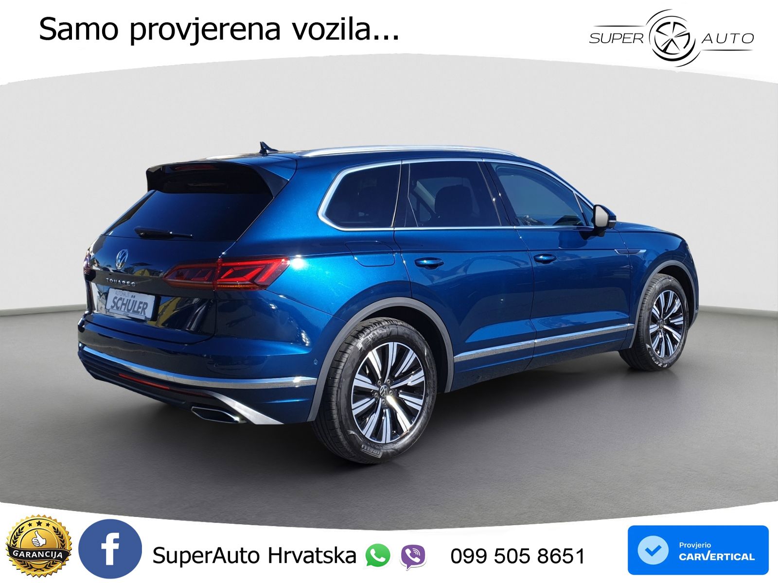 Volkswagen Touareg 3.0 V6 TDI (286 KS) 4MOTION Tiptronic ZRAČNI+ACC+4xGR SJED+KAM