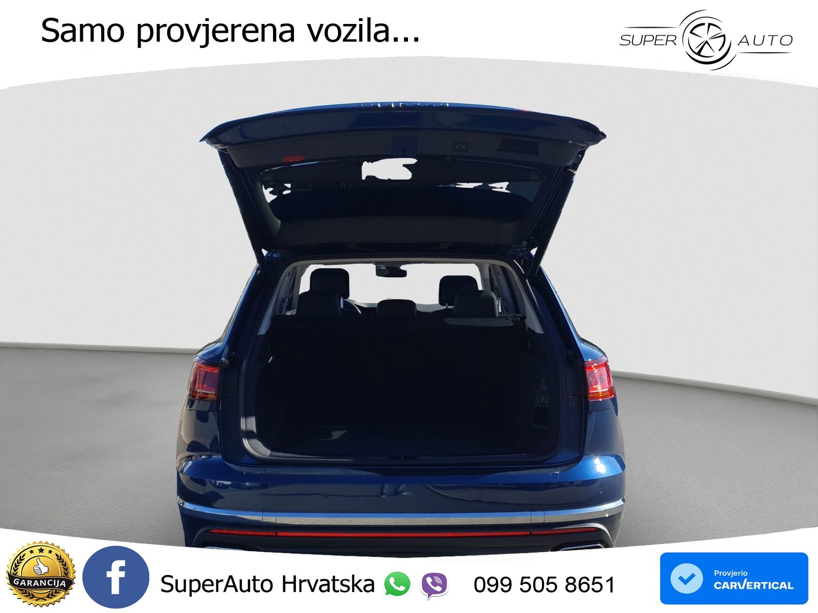 Volkswagen Touareg 3.0 V6 TDI (286 KS) 4MOTION Tiptronic ZRAČNI+ACC+4xGR SJED+KAM