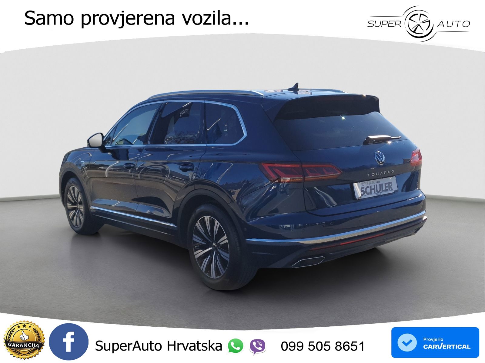 Volkswagen Touareg 3.0 V6 TDI (286 KS) 4MOTION Tiptronic ZRAČNI+ACC+4xGR SJED+KAM