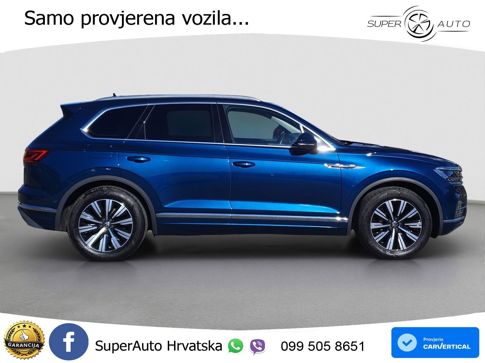 Volkswagen Touareg 3.0 V6 TDI (286 KS) 4MOTION Tiptronic ZRAČNI+ACC+4xGR SJED+KAM