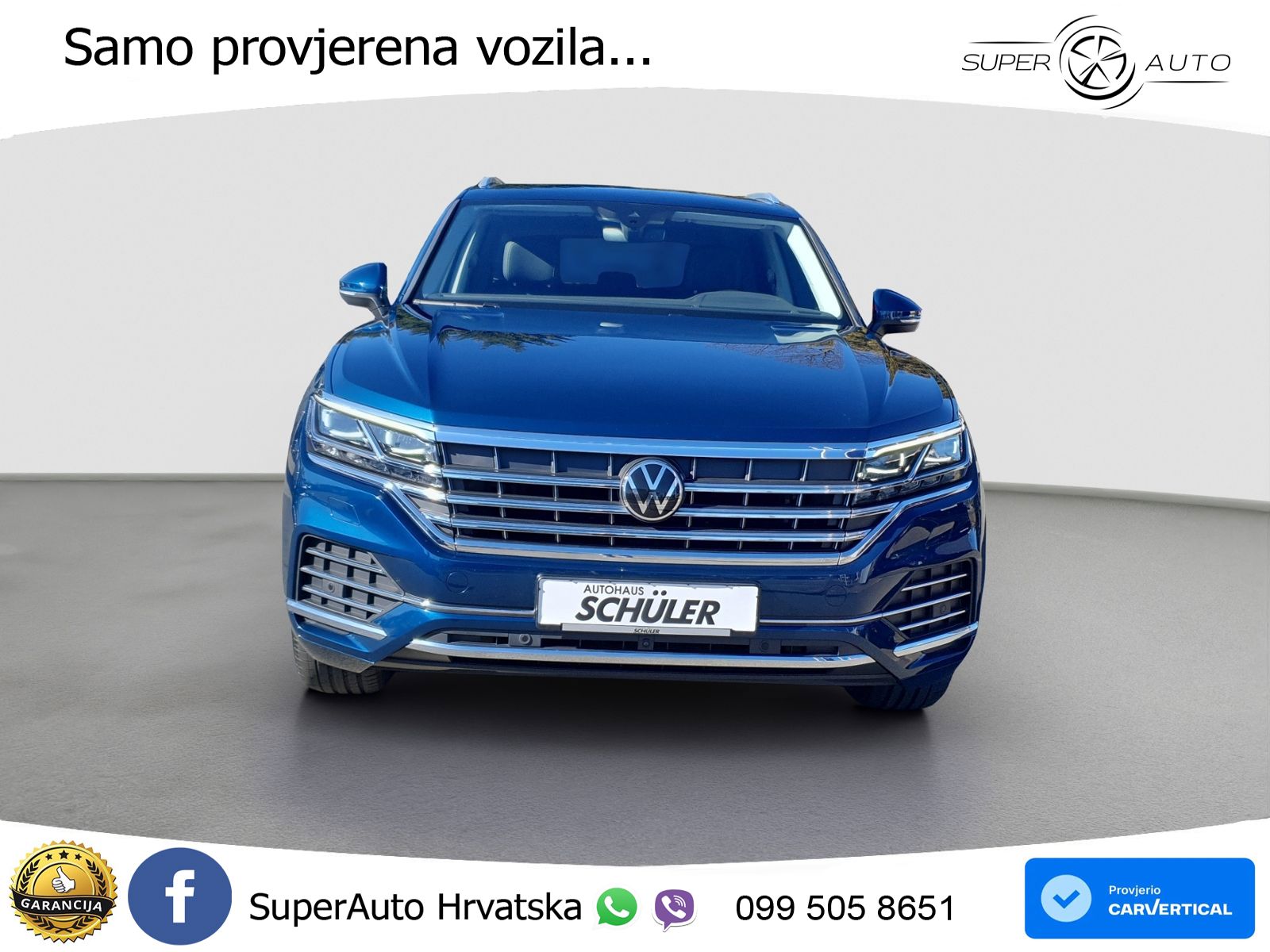 Volkswagen Touareg 3.0 V6 TDI (286 KS) 4MOTION Tiptronic ZRAČNI+ACC+4xGR SJED+KAM