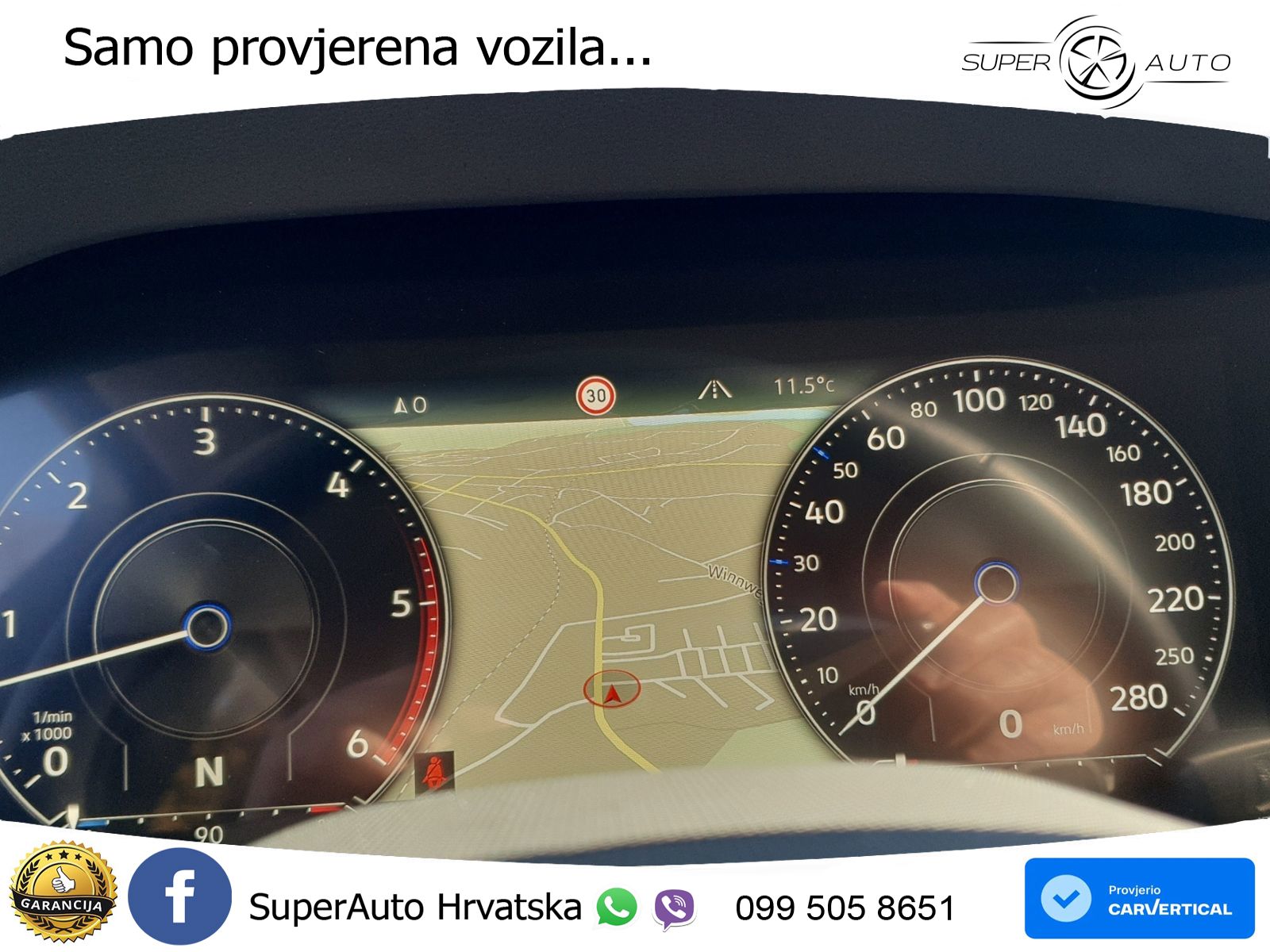 Volkswagen Touareg 3.0 V6 TDI (286 KS) 4MOTION Tiptronic ZRAČNI+ACC+4xGR SJED+KAM