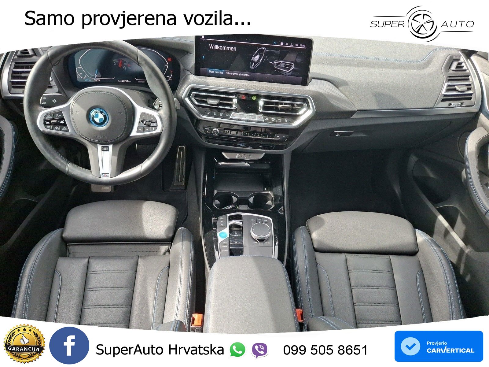 BMW iX3 80 kWh (286 KS) LED+GR SJED+ACC